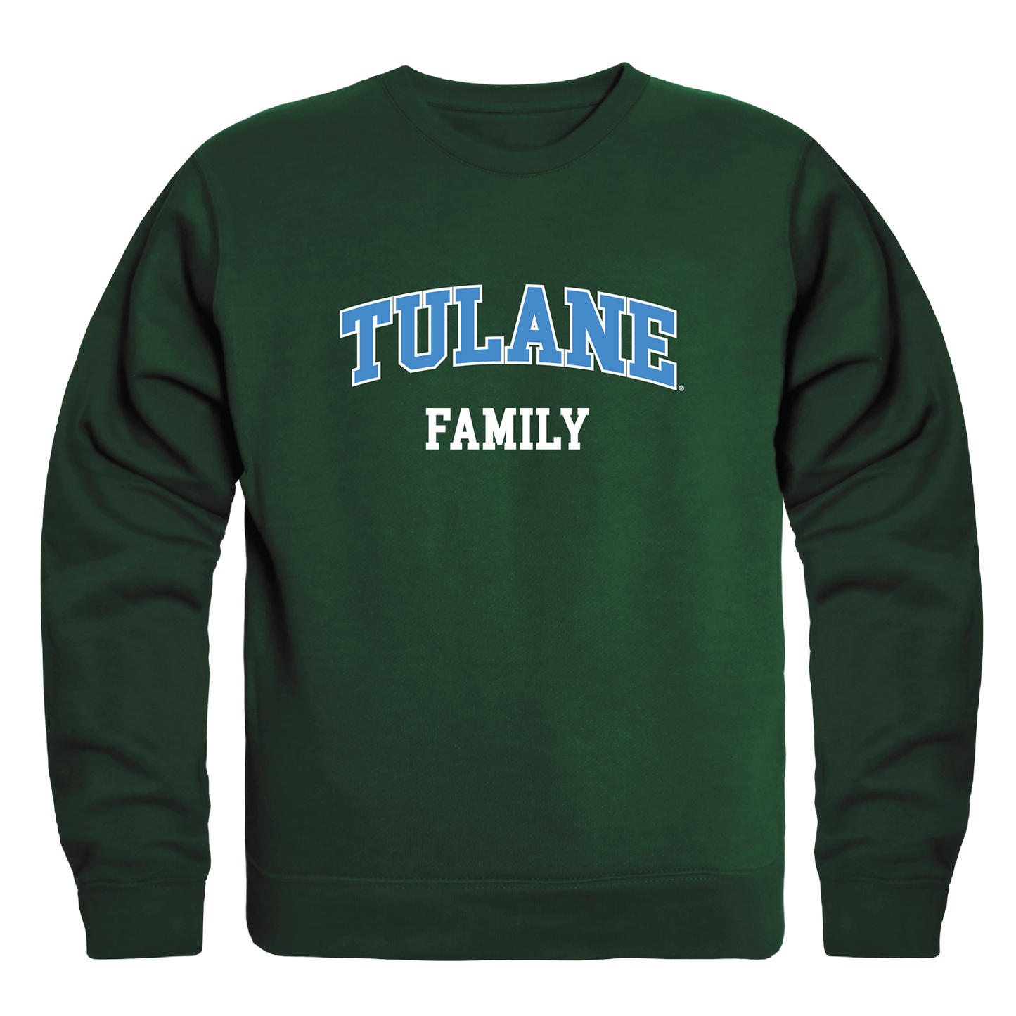 Tulane University Green Wave Family Crewneck Pullover Sweatshirt Sweater