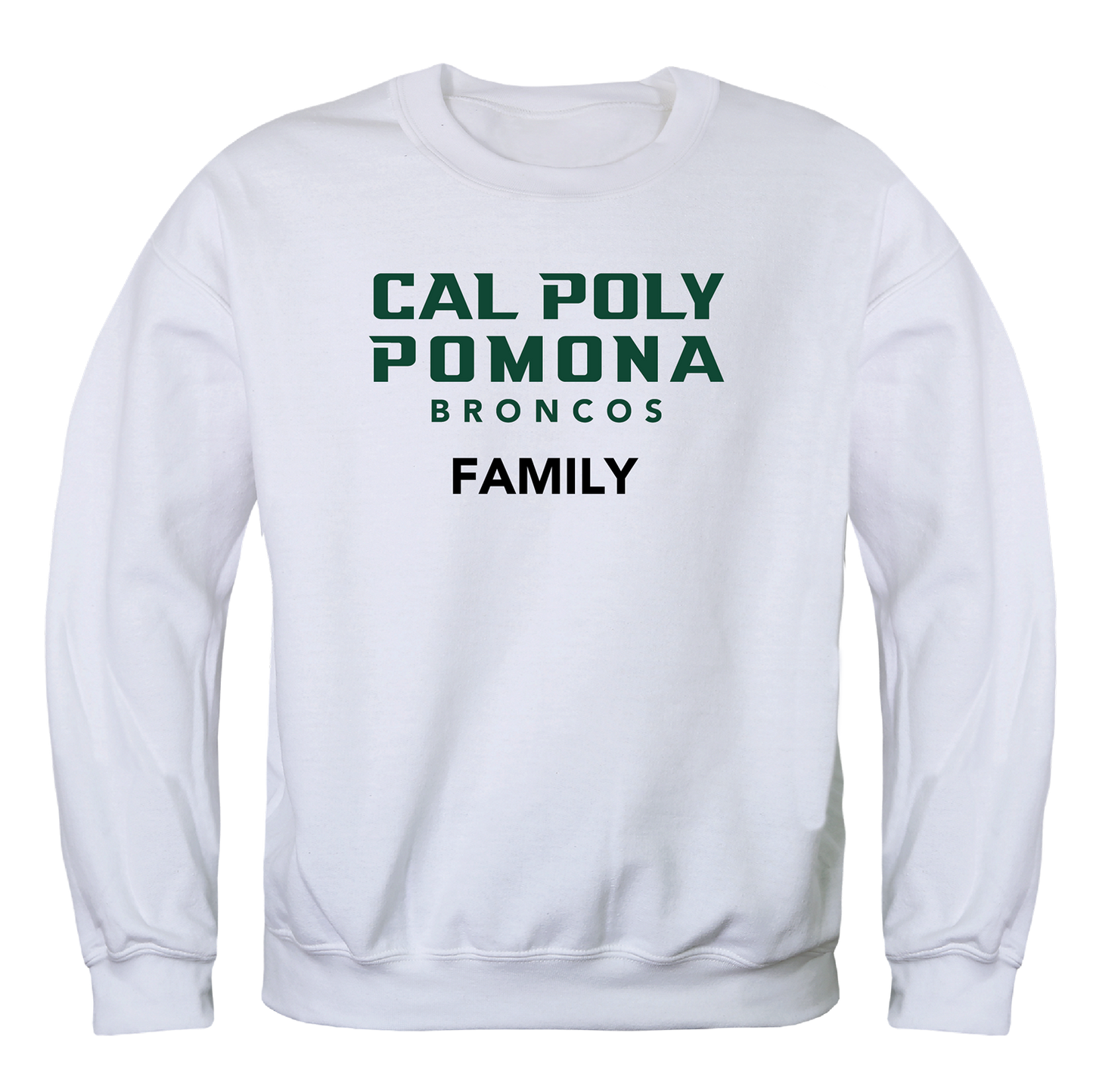 Cal Poly Pomona Broncos Family Crewneck Pullover Sweatshirt Sweater