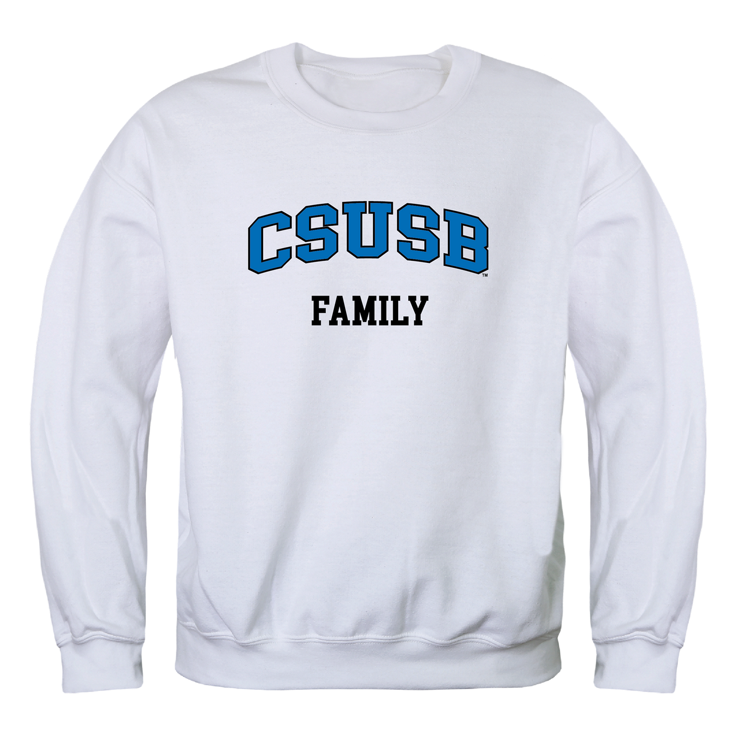 California State University San Bernardino Family Crewneck Pullover Sweatshirt Sweater