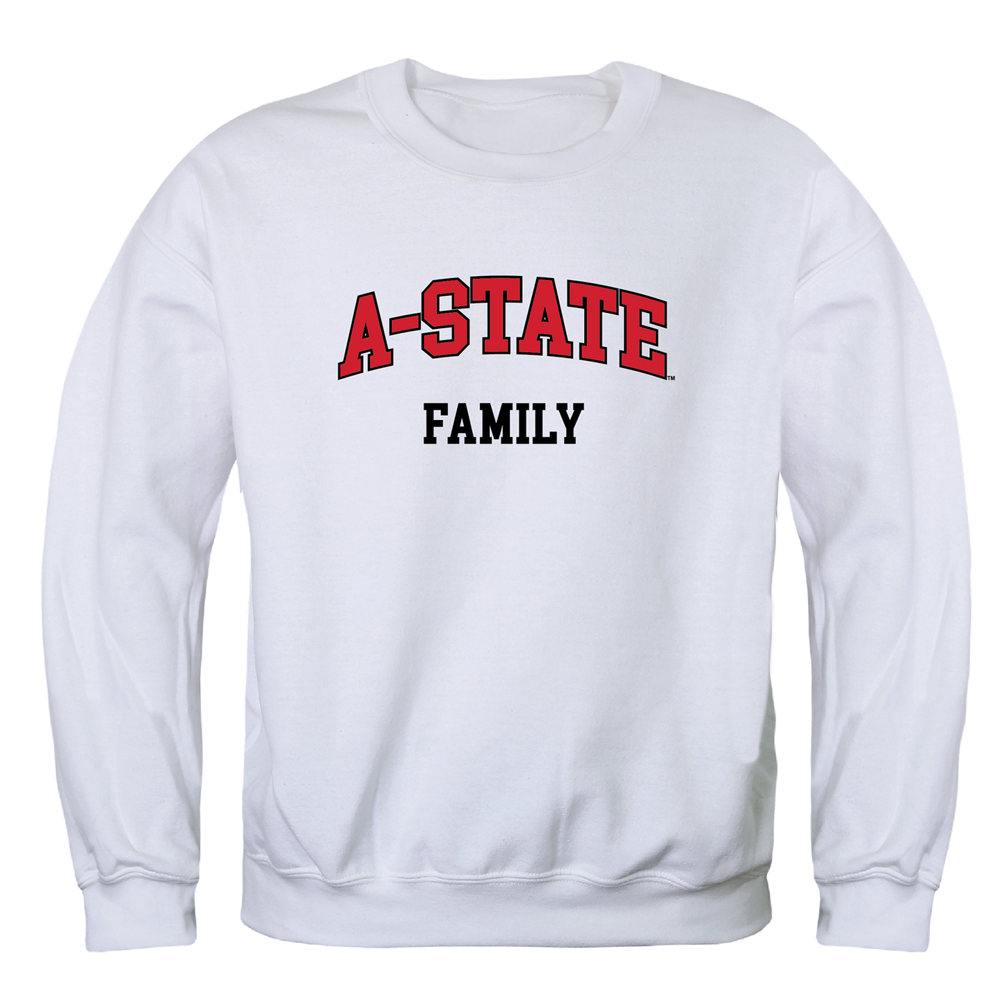 Arkansas State University Red Wolves Family Crewneck Pullover Sweatshirt Sweater