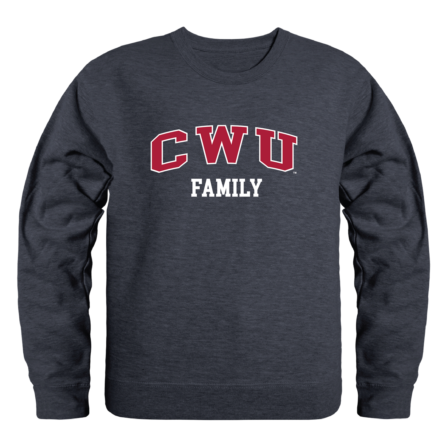 Central Washington University Wildcats Family Crewneck Pullover Sweatshirt Sweater