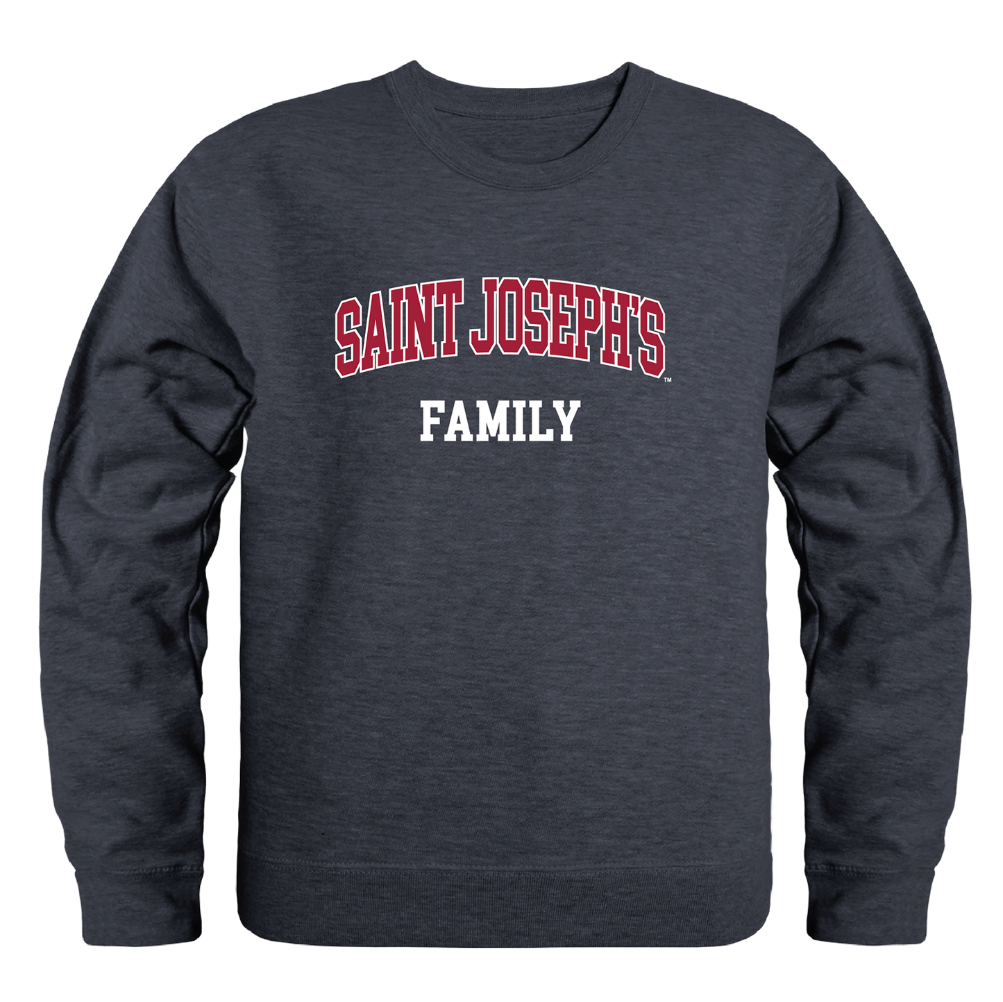 Saint Joseph's University Hawks Family Crewneck Pullover Sweatshirt Sweater