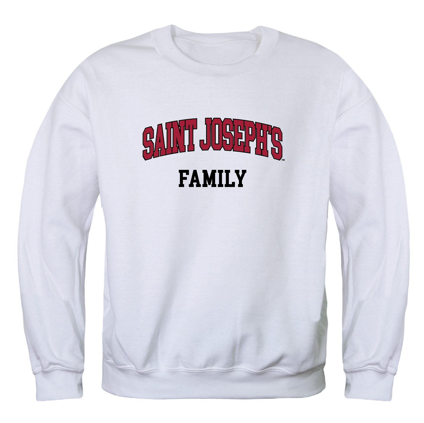 Saint Joseph's University Hawks Family Crewneck Pullover Sweatshirt Sweater