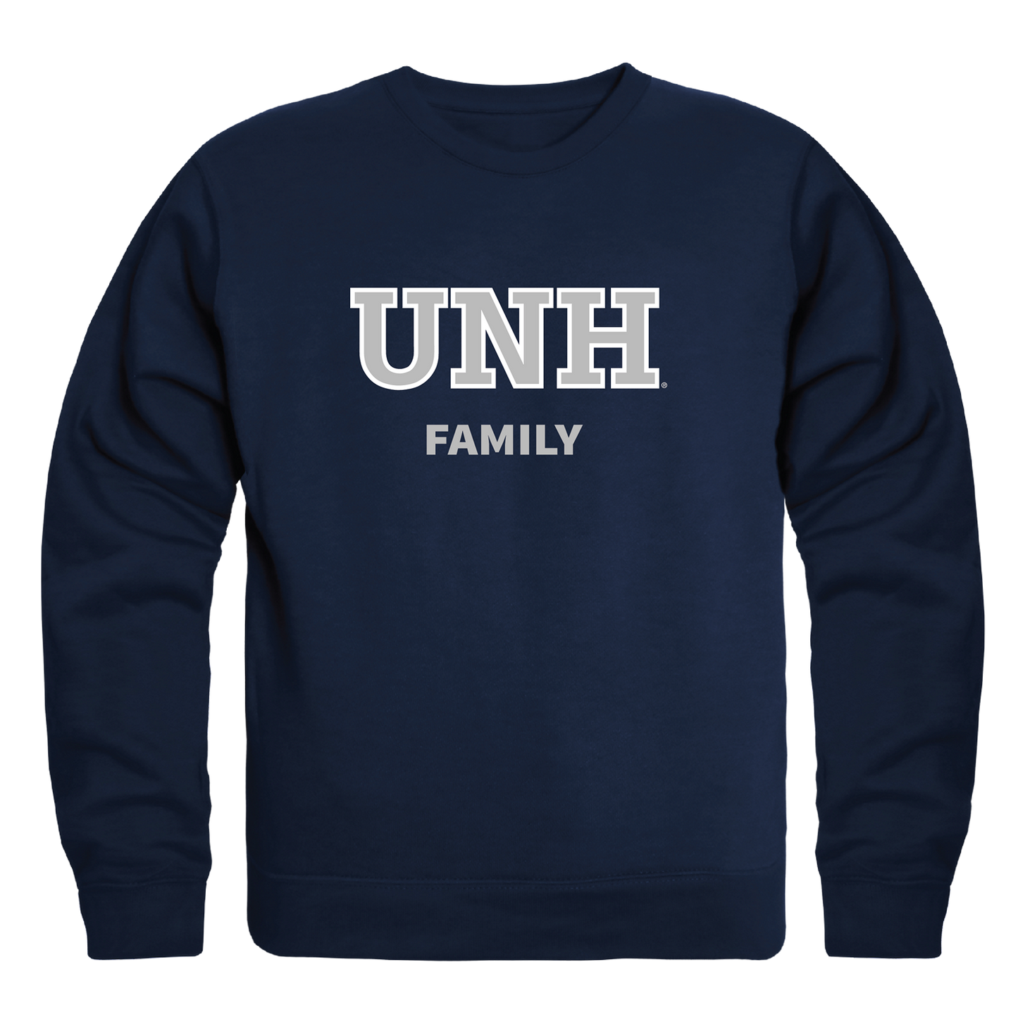 University of New Hampshire Wildcats Family Crewneck Pullover Sweatshirt Sweater