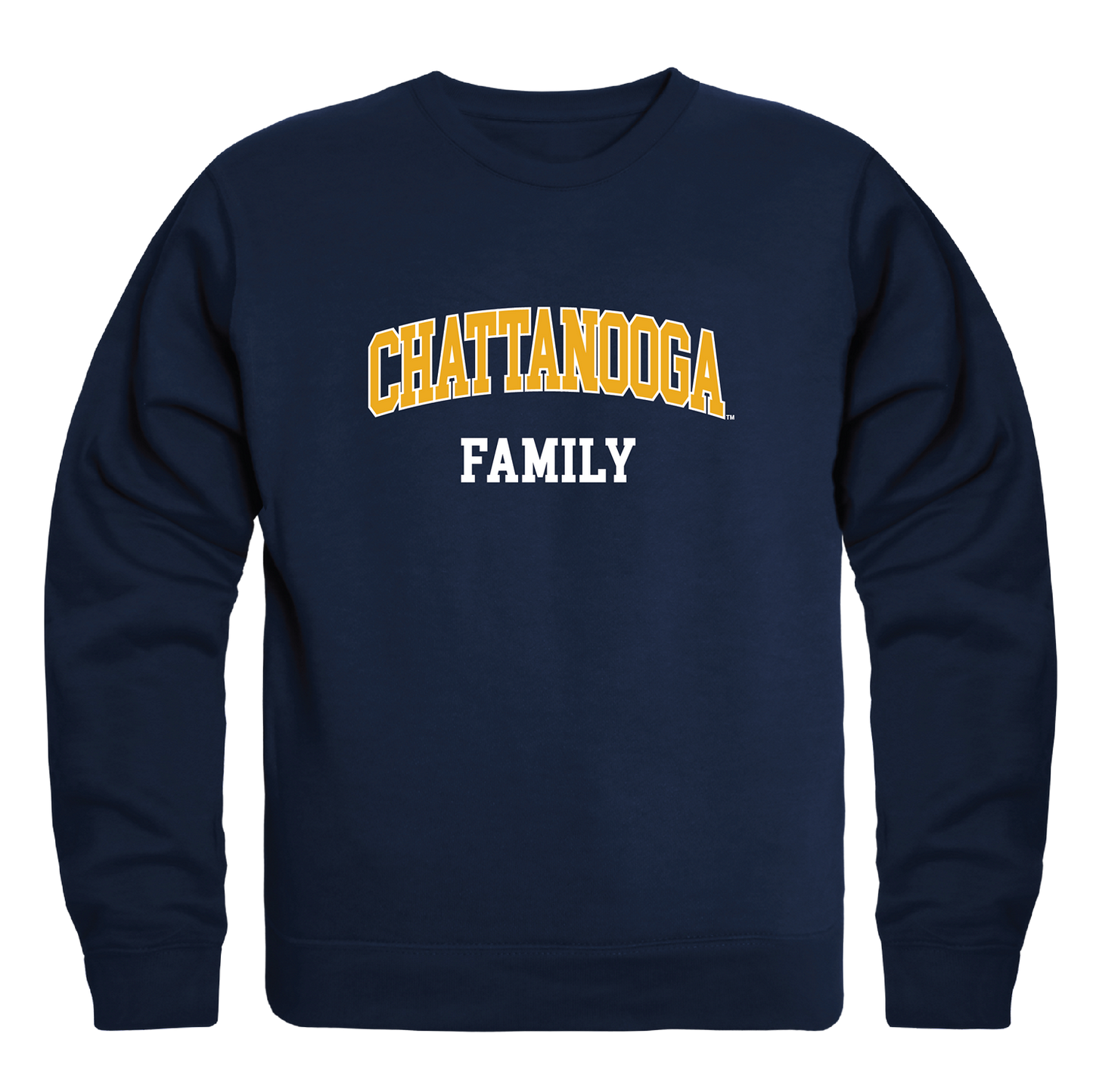University of Tennessee at Chattanooga Mocs Family Crewneck Pullover Sweatshirt Sweater