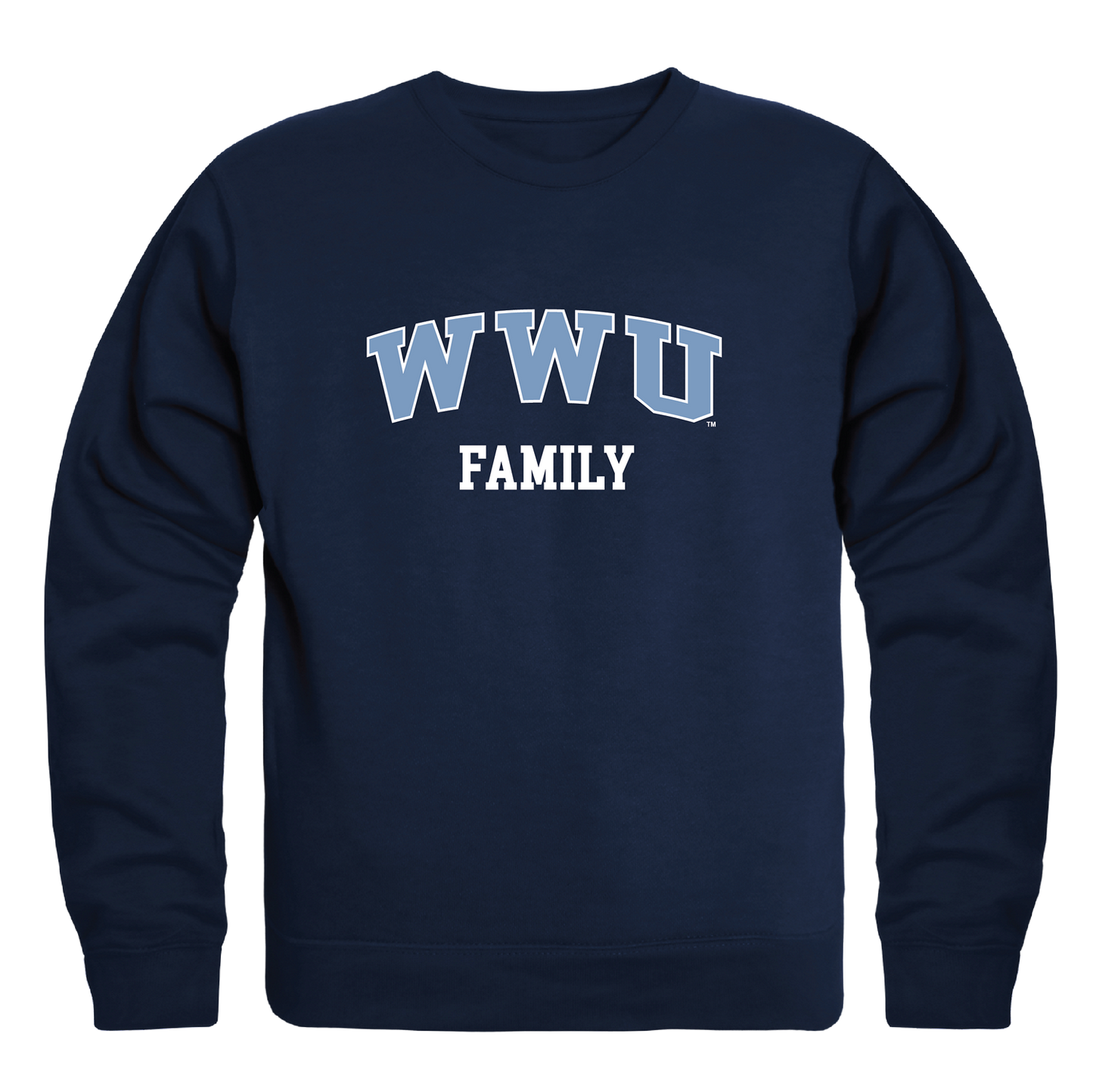 Western Washington University Vikings Family Crewneck Pullover Sweatshirt Sweater
