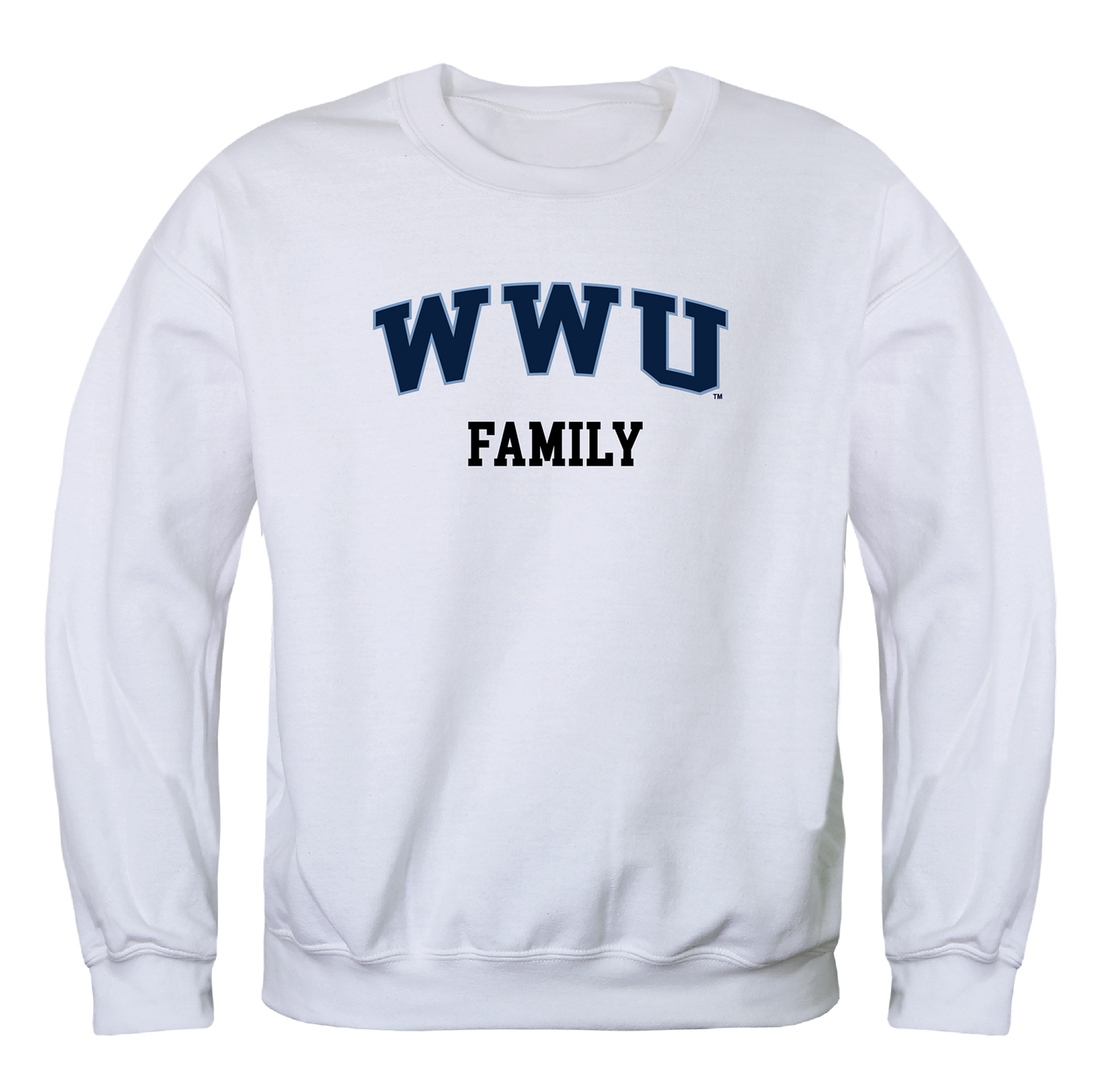 Western Washington University Vikings Family Crewneck Pullover Sweatshirt Sweater