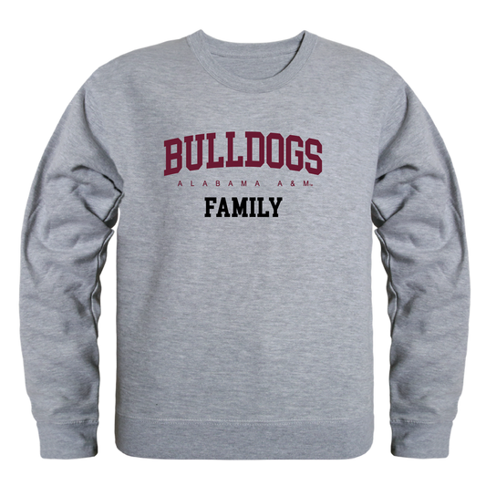 AAMU Alabama A&M University Bulldogs Family Crewneck Pullover Sweatshirt Sweater