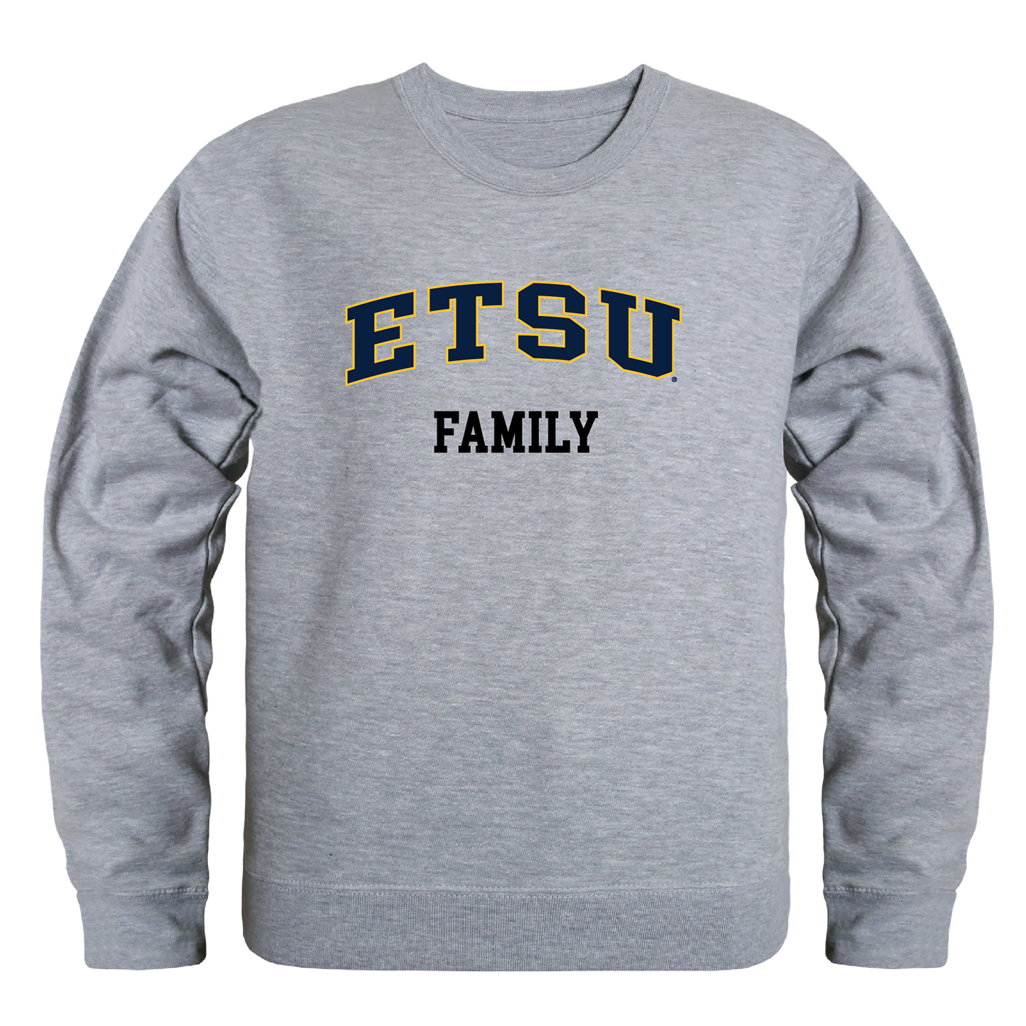 East Tennessee State University Buccaneers Family Crewneck Pullover Sweatshirt Sweater