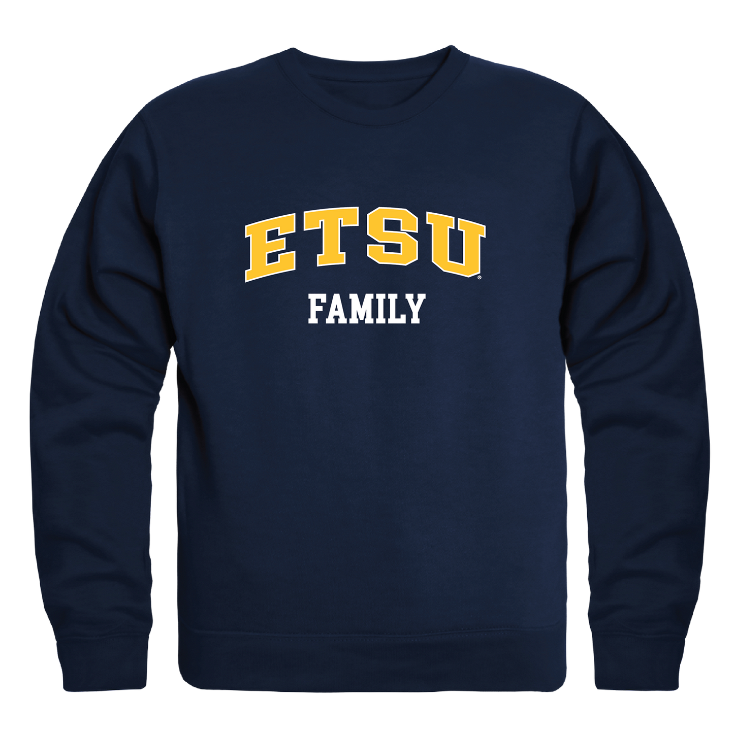East Tennessee State University Buccaneers Family Crewneck Pullover Sweatshirt Sweater