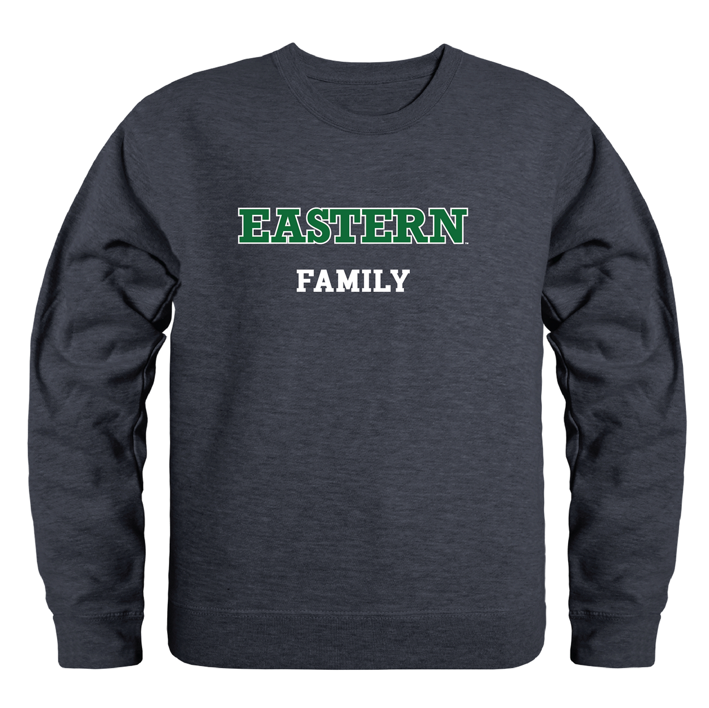 Eastern Michigan University Eagles Family Crewneck Pullover Sweatshirt Sweater