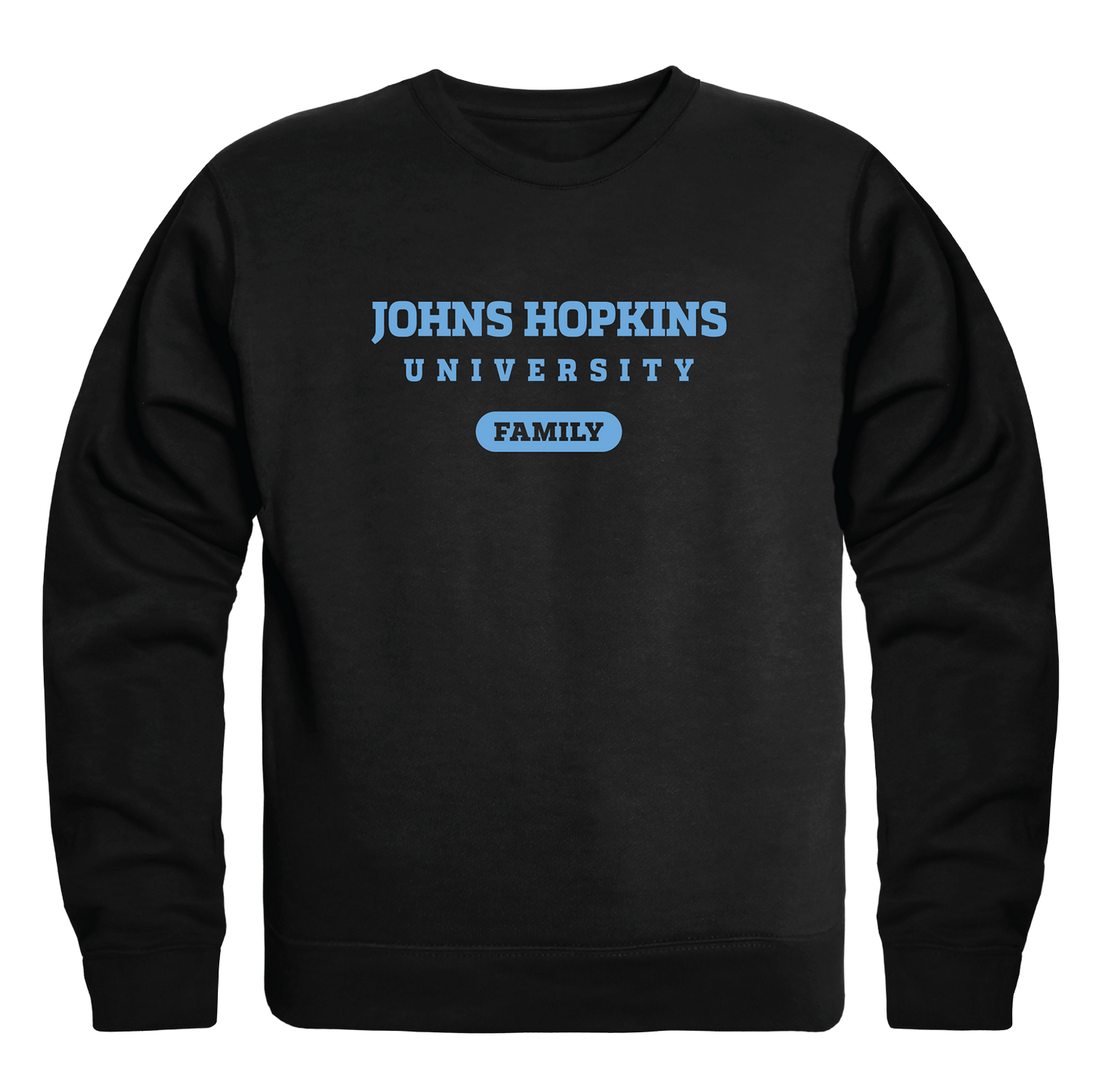 Johns Hopkins University Blue Jays Family Crewneck Pullover Sweatshirt Sweater