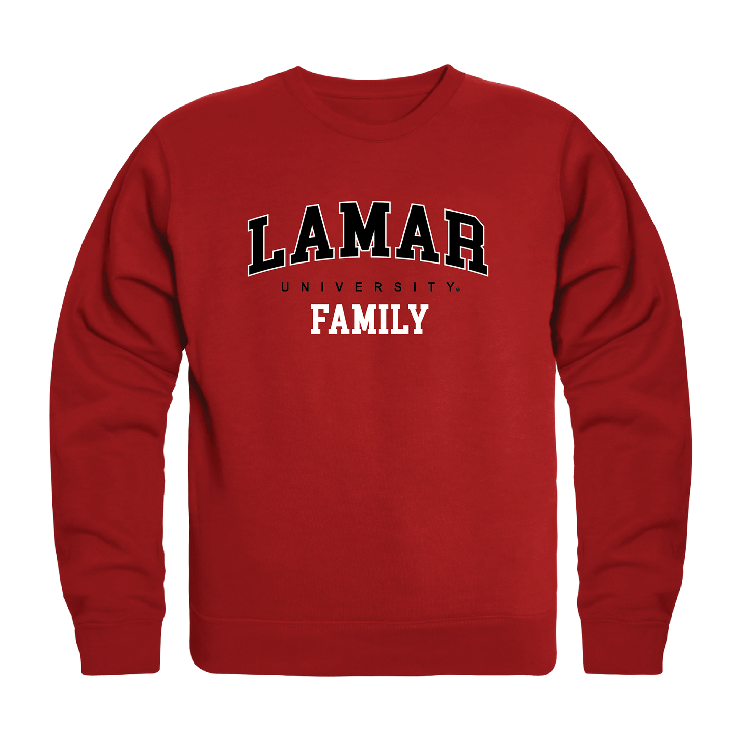 Lamar University Cardinals Family Crewneck Pullover Sweatshirt Sweater