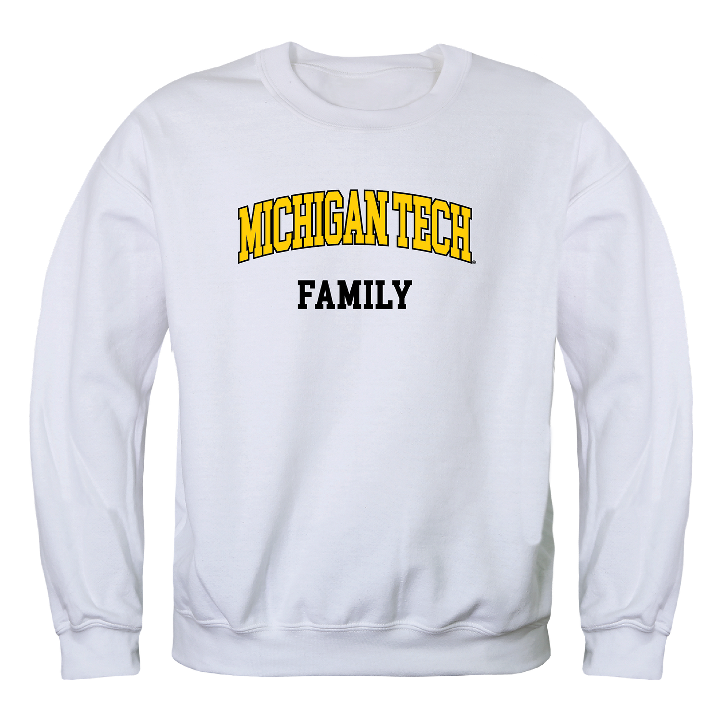 Michigan Technological University Huskies Family Crewneck Pullover Sweatshirt Sweater