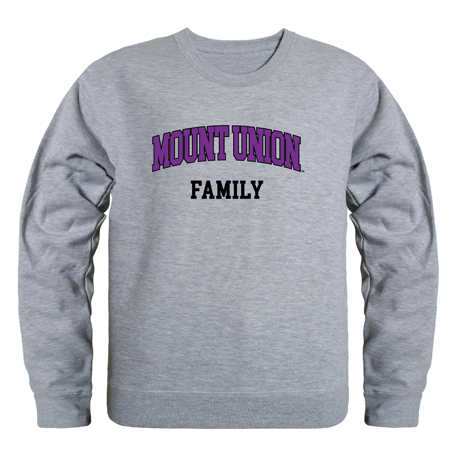 University of Mount Union Purple Raiders Family Crewneck Pullover Sweatshirt Sweater