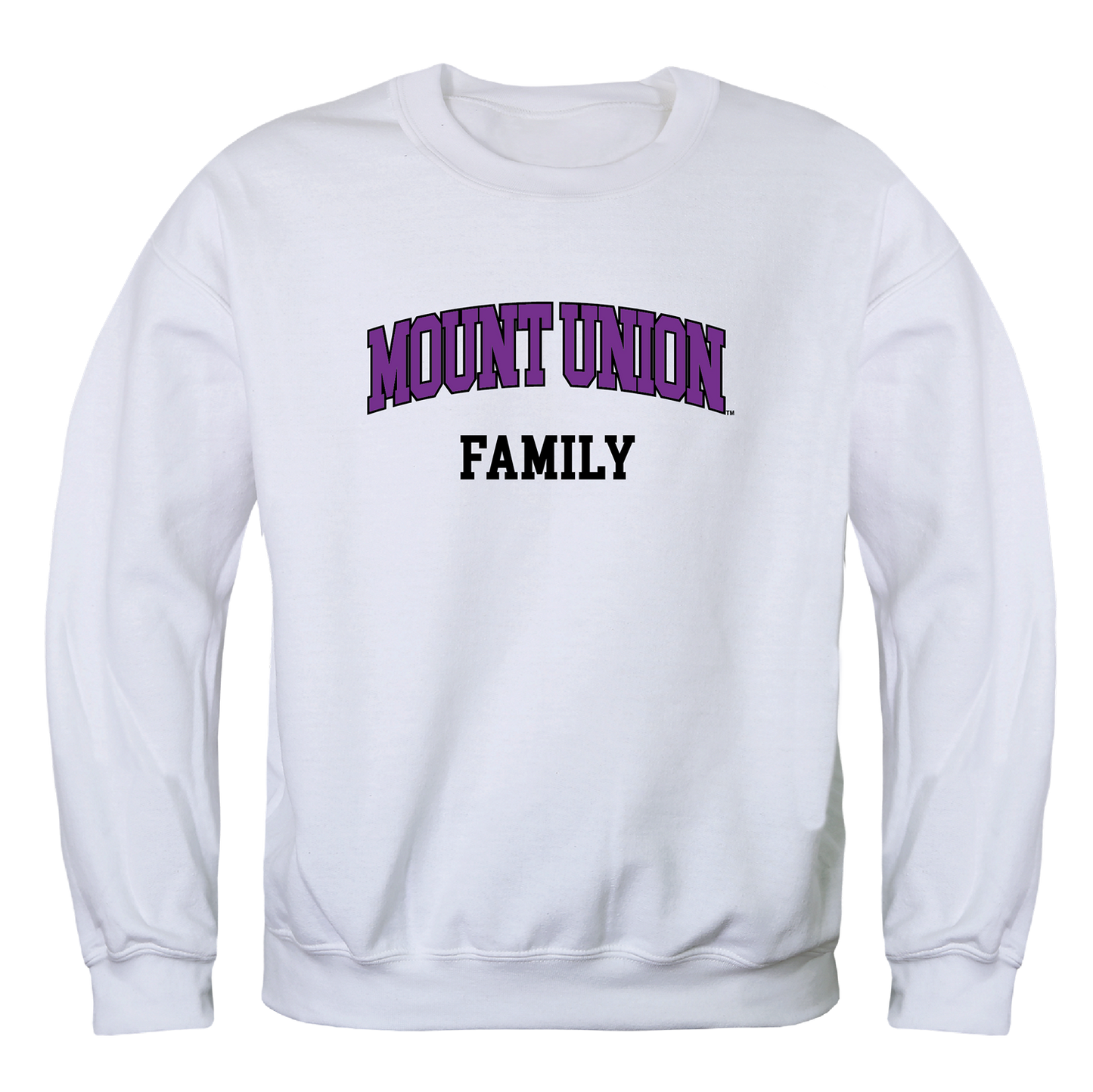 University of Mount Union Purple Raiders Family Crewneck Pullover Sweatshirt Sweater