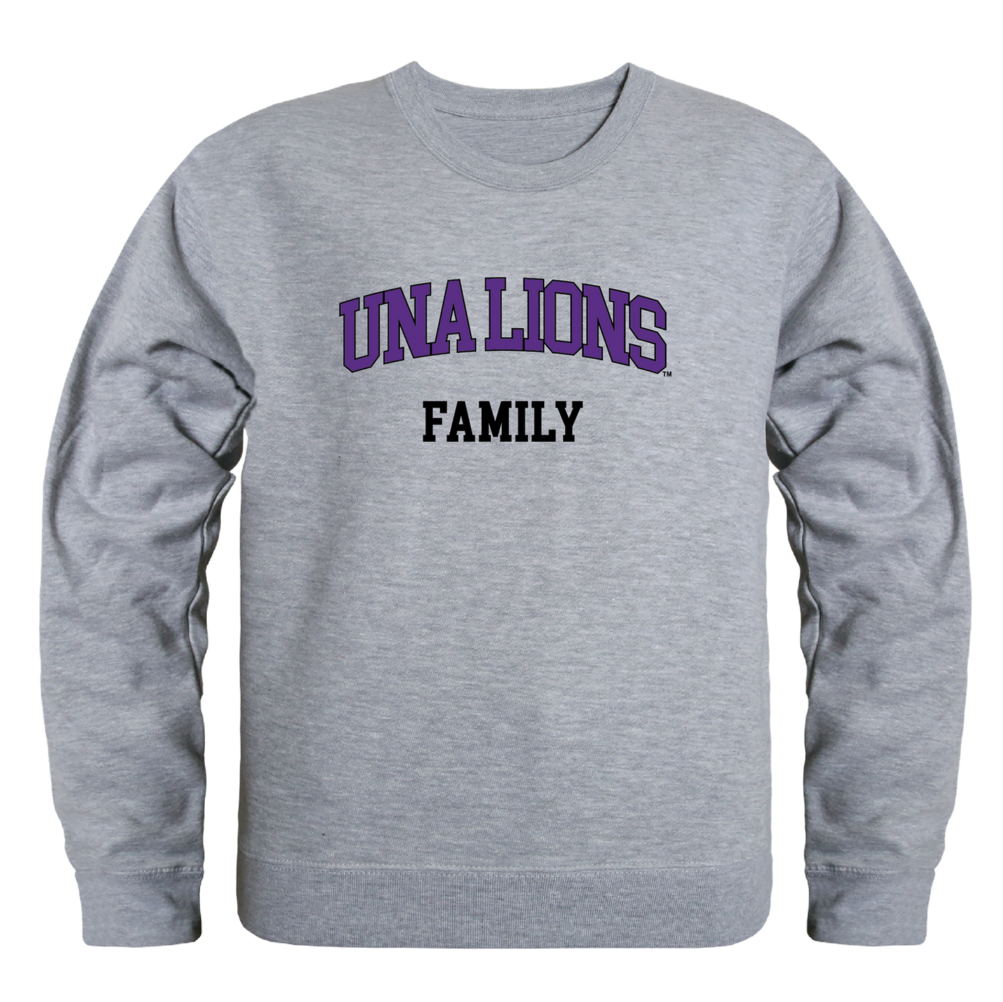 University of North Alabama Lions Family Crewneck Pullover Sweatshirt Sweater