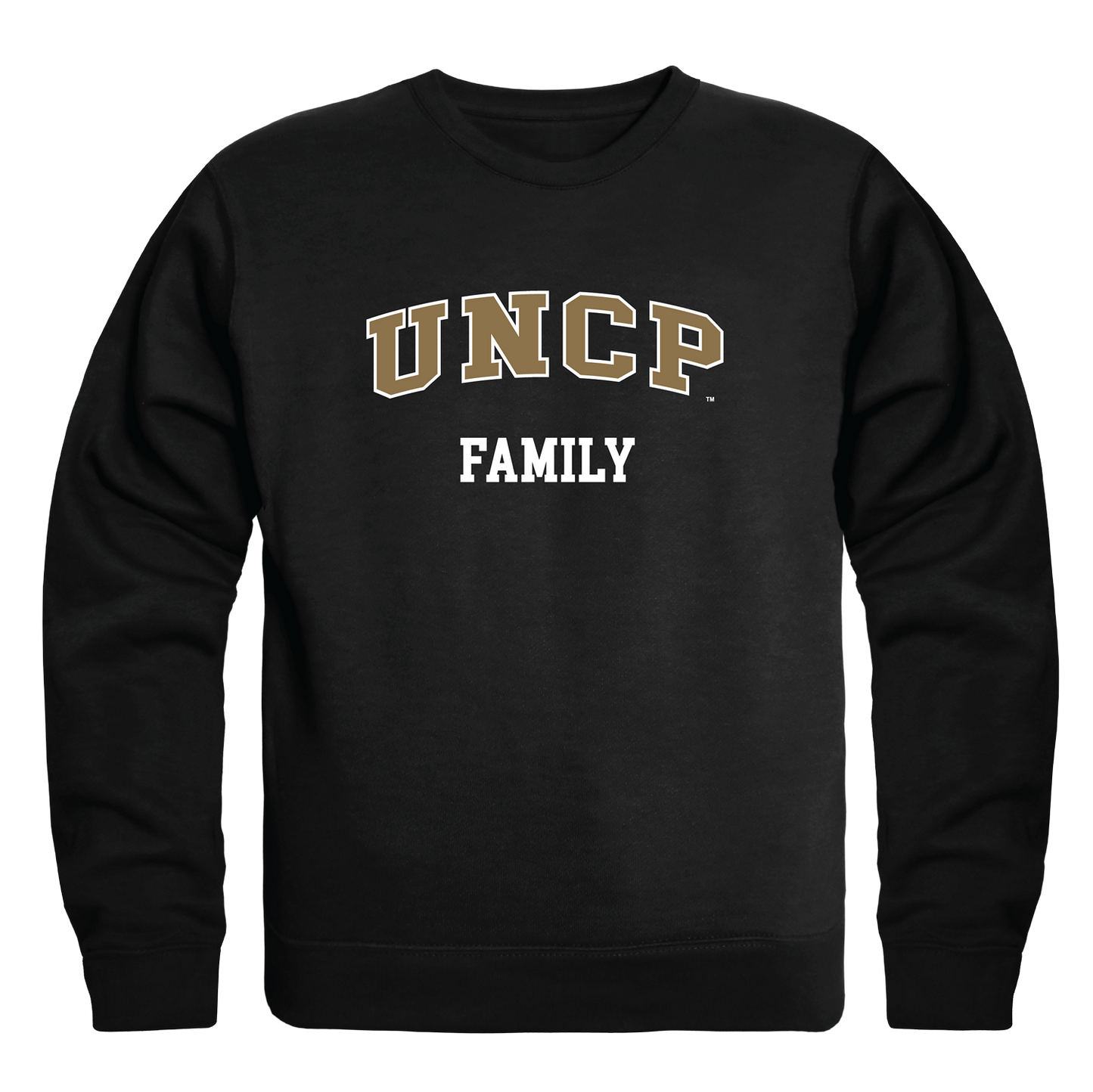 University of North Carolina at Pembroke Braves Family Crewneck Pullover Sweatshirt Sweater
