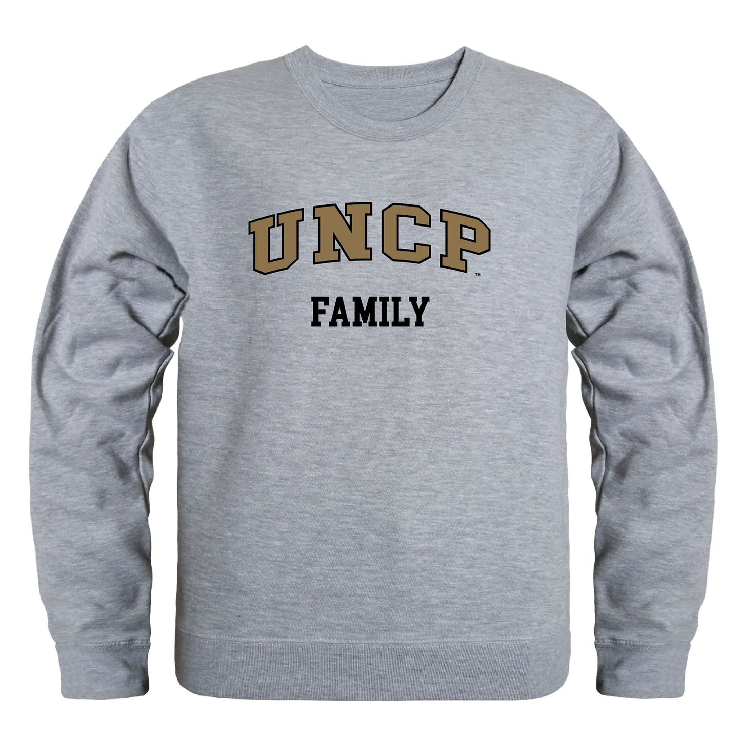 University of North Carolina at Pembroke Braves Family Crewneck Pullover Sweatshirt Sweater