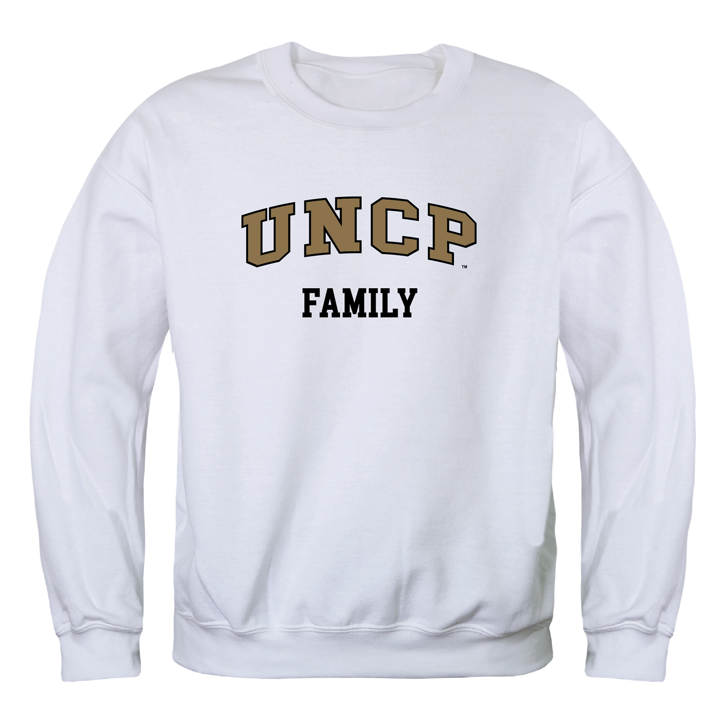 University of North Carolina at Pembroke Braves Family Crewneck Pullover Sweatshirt Sweater