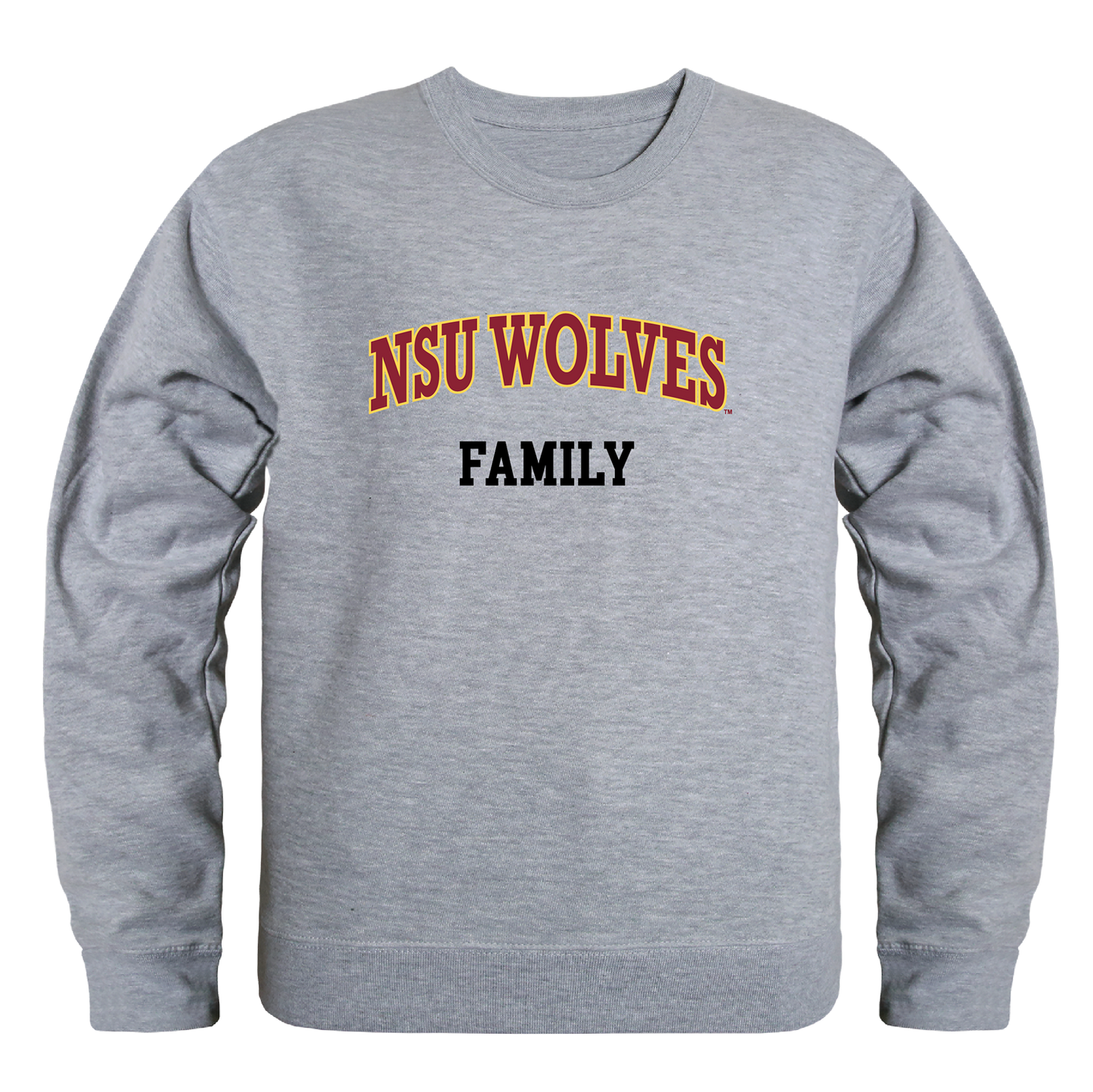 Northern State University Foundation Wolves Family Crewneck Pullover Sweatshirt Sweater