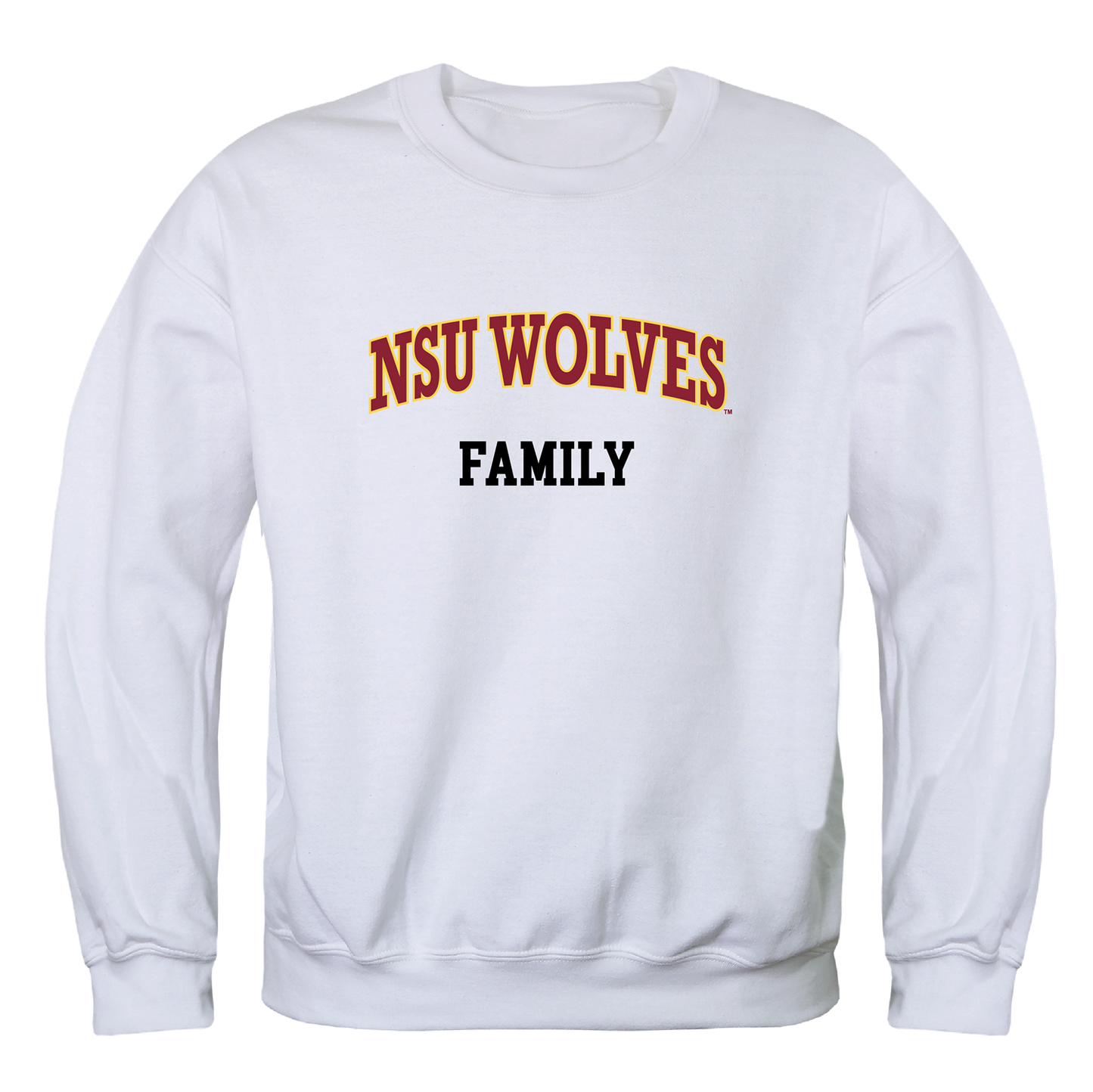 Northern State University Foundation Wolves Family Crewneck Pullover Sweatshirt Sweater