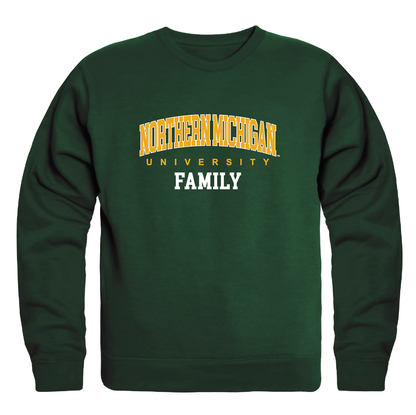 NMU Northern Michigan University Wildcats Family Crewneck Pullover Sweatshirt Sweater