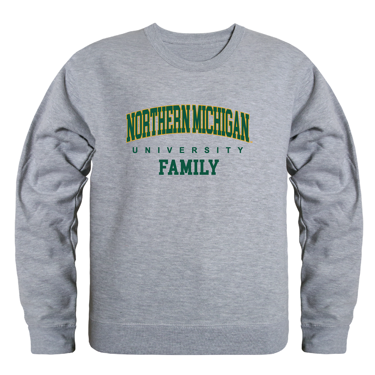 NMU Northern Michigan University Wildcats Family Crewneck Pullover Sweatshirt Sweater