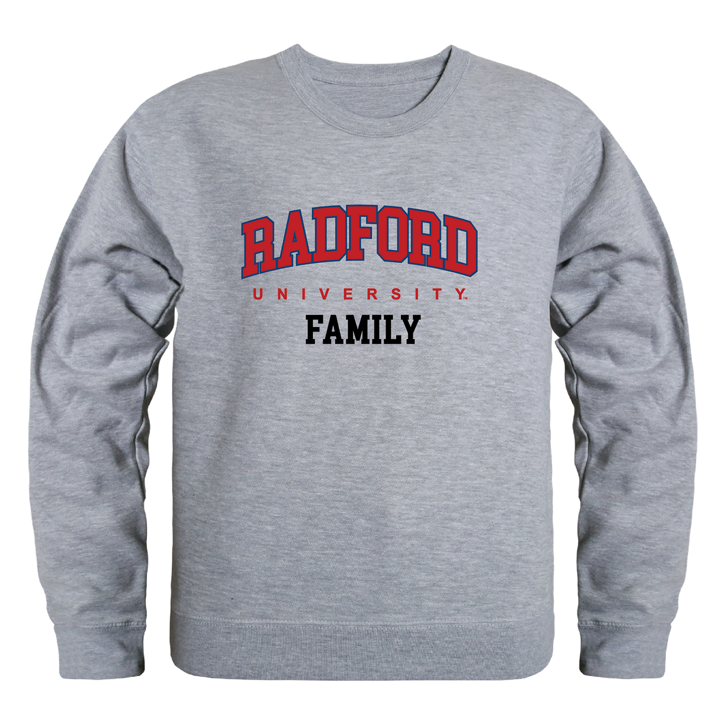 Radford University Highlanders Family Crewneck Pullover Sweatshirt Sweater