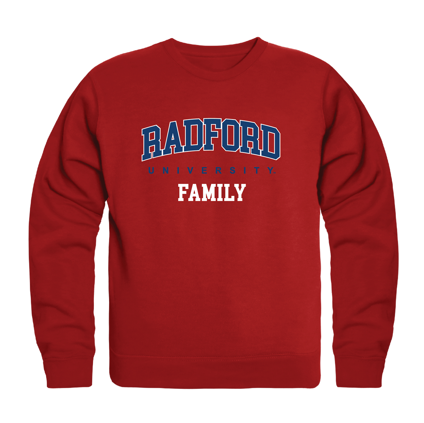 Radford University Highlanders Family Crewneck Pullover Sweatshirt Sweater