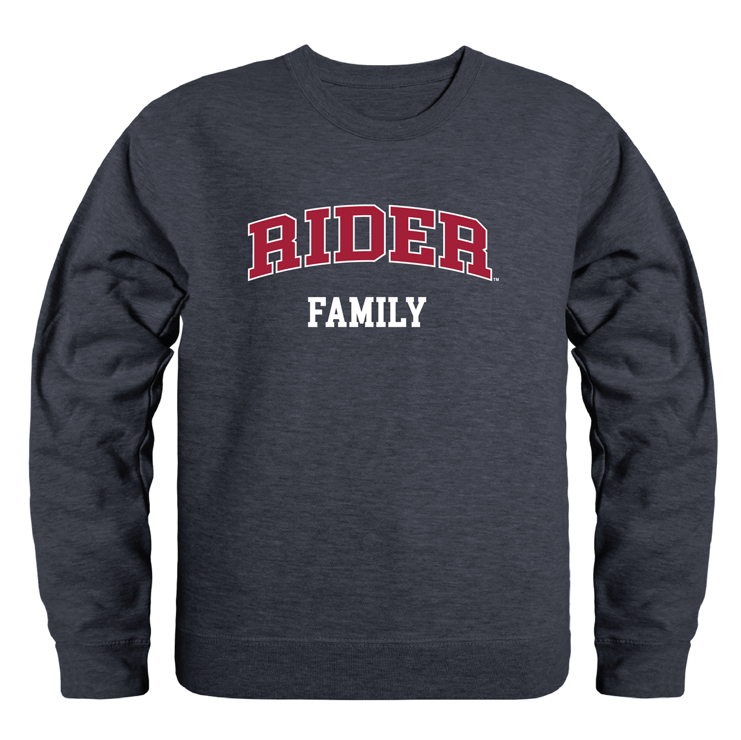 Rider University Broncs Family Crewneck Pullover Sweatshirt Sweater