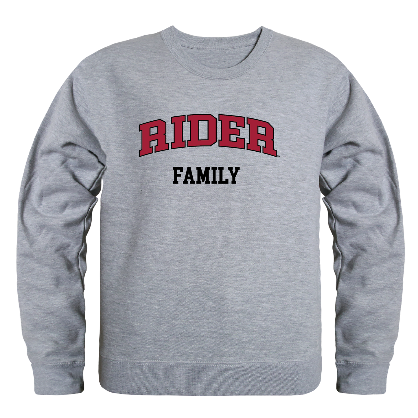 Rider University Broncs Family Crewneck Pullover Sweatshirt Sweater