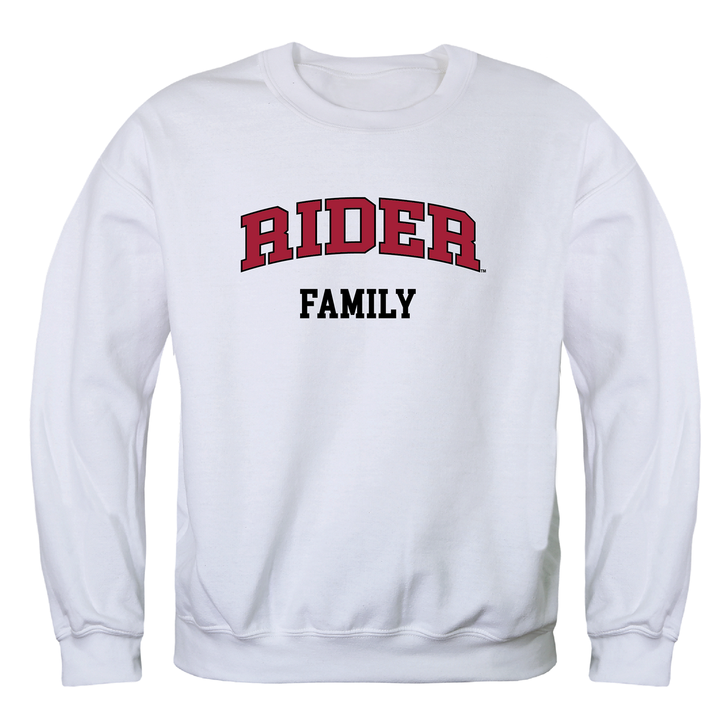 Rider University Broncs Family Crewneck Pullover Sweatshirt Sweater