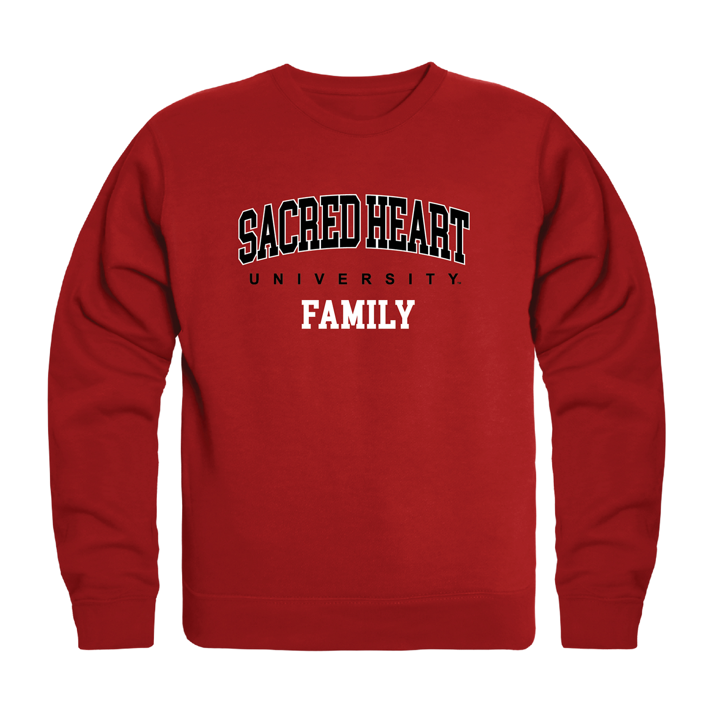 Sacred Heart University Pioneers Family Crewneck Pullover Sweatshirt Sweater