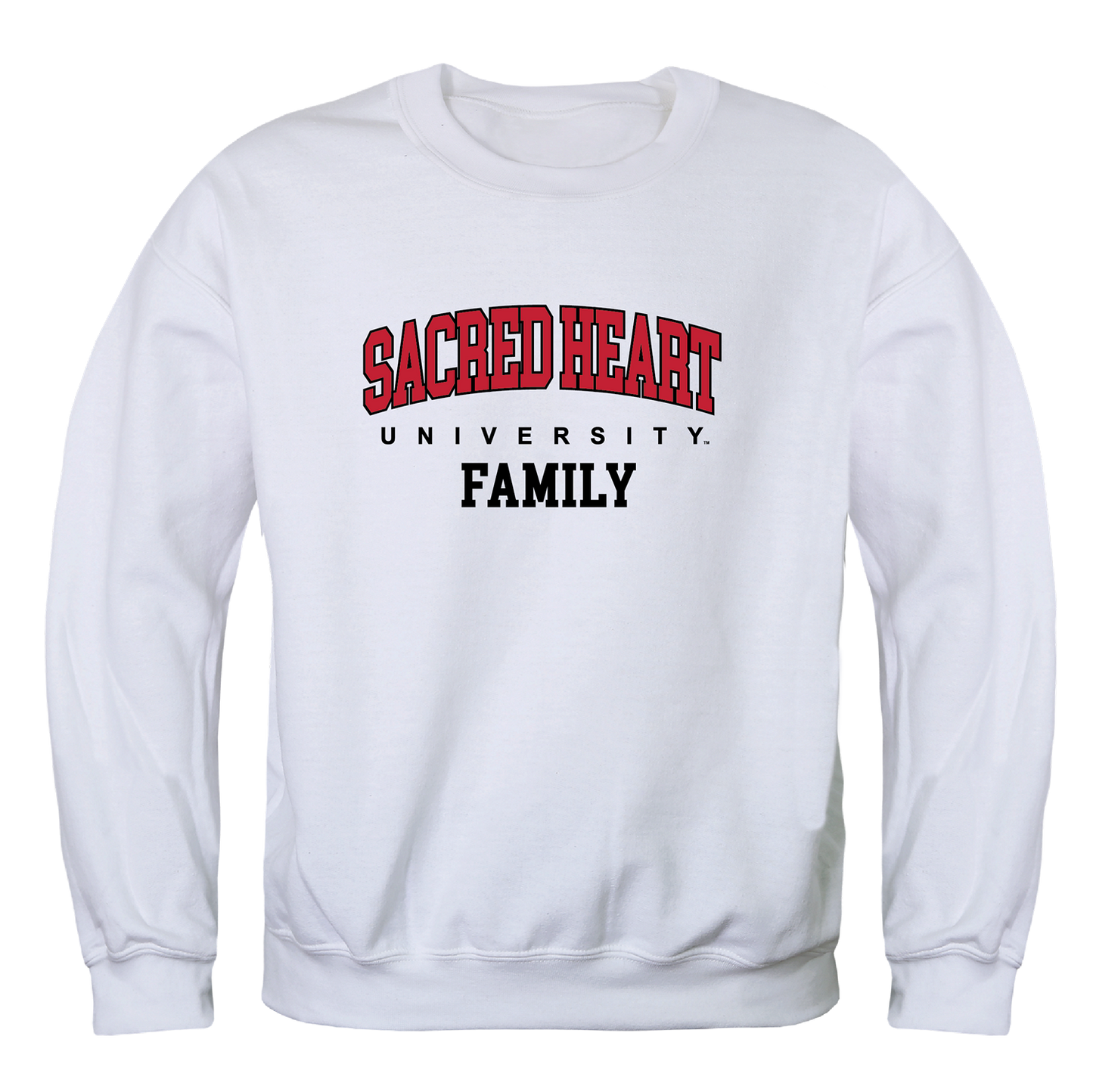 Sacred Heart University Pioneers Family Crewneck Pullover Sweatshirt Sweater