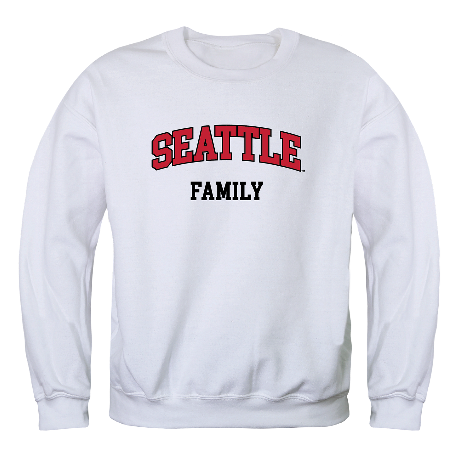 Seattle University Redhawks Family Crewneck Pullover Sweatshirt Sweater