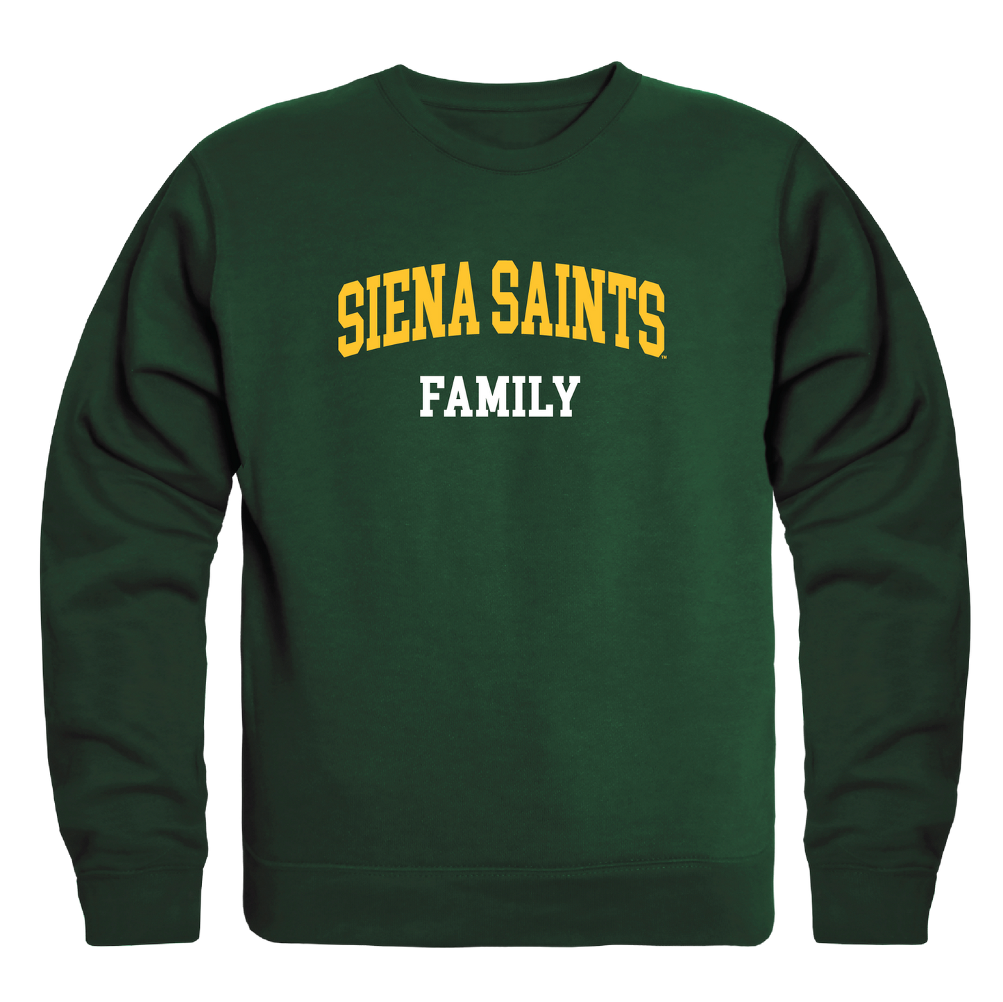 Siena College Saints Family Crewneck Pullover Sweatshirt Sweater