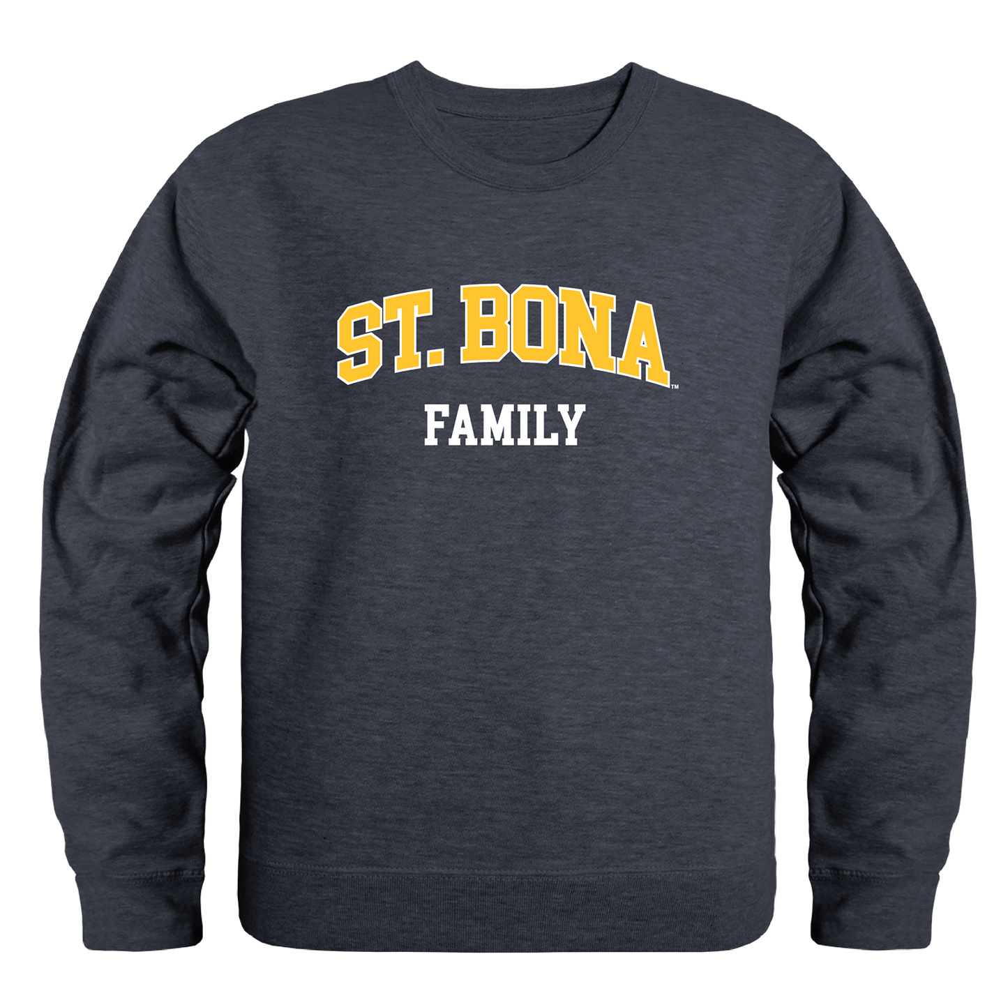 St. Bonaventure University Bonnies Family Crewneck Pullover Sweatshirt Sweater