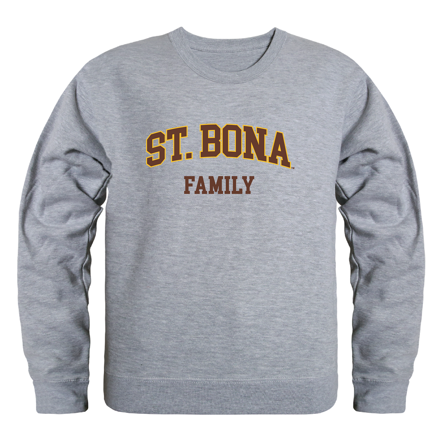 St. Bonaventure University Bonnies Family Crewneck Pullover Sweatshirt Sweater