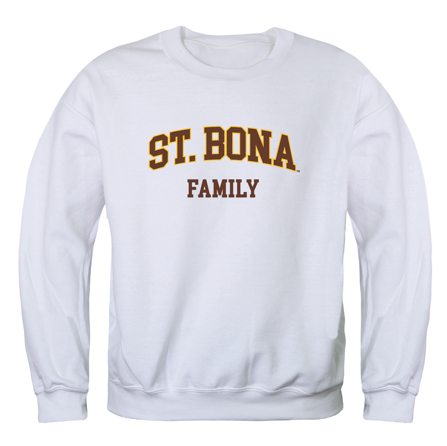 St. Bonaventure University Bonnies Family Crewneck Pullover Sweatshirt Sweater