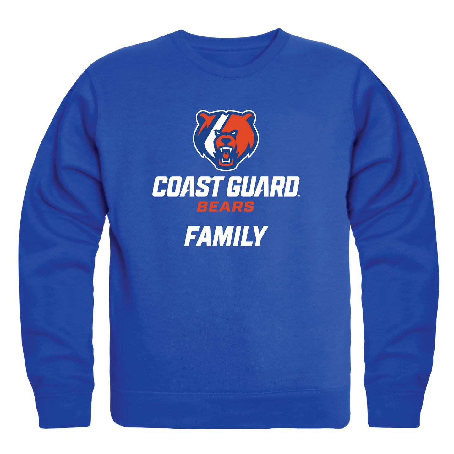 United States Coast Guard Academy Family Crewneck Pullover Sweatshirt Sweater