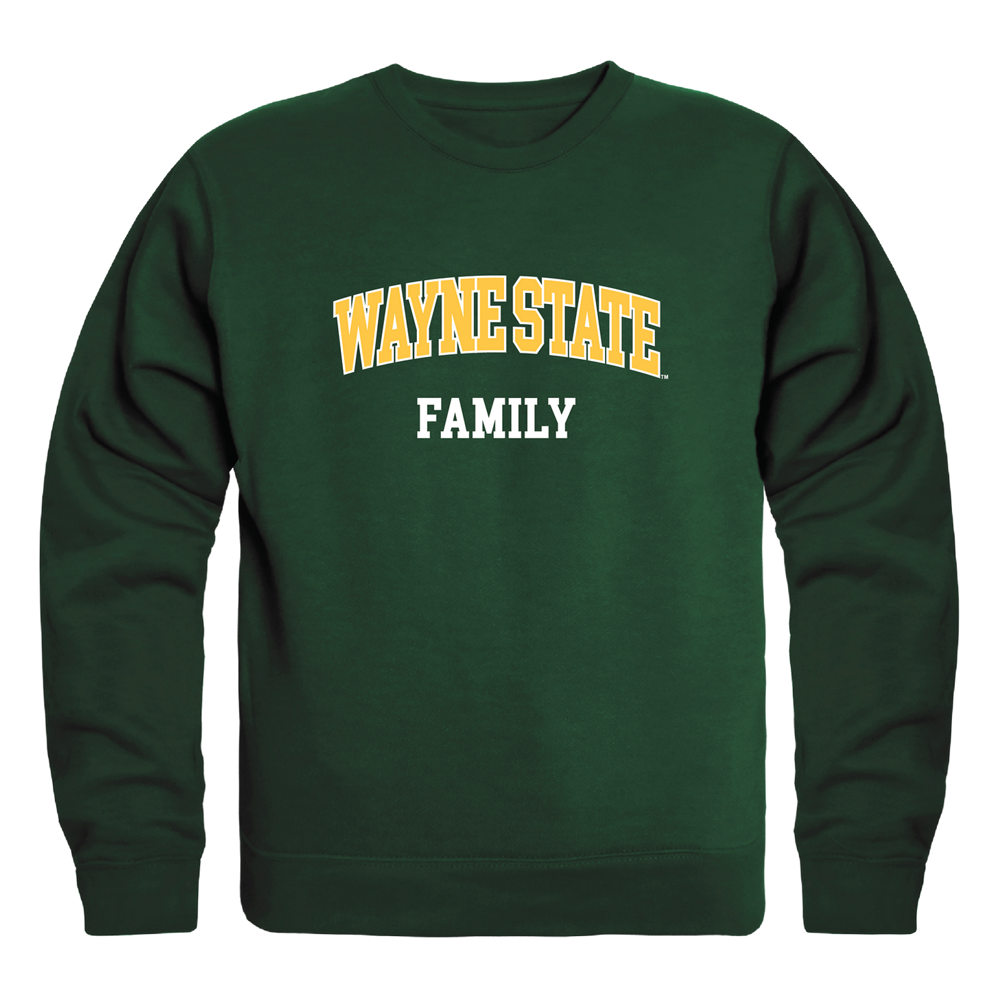 Wayne State University Warriors Family Crewneck Pullover Sweatshirt Sweater