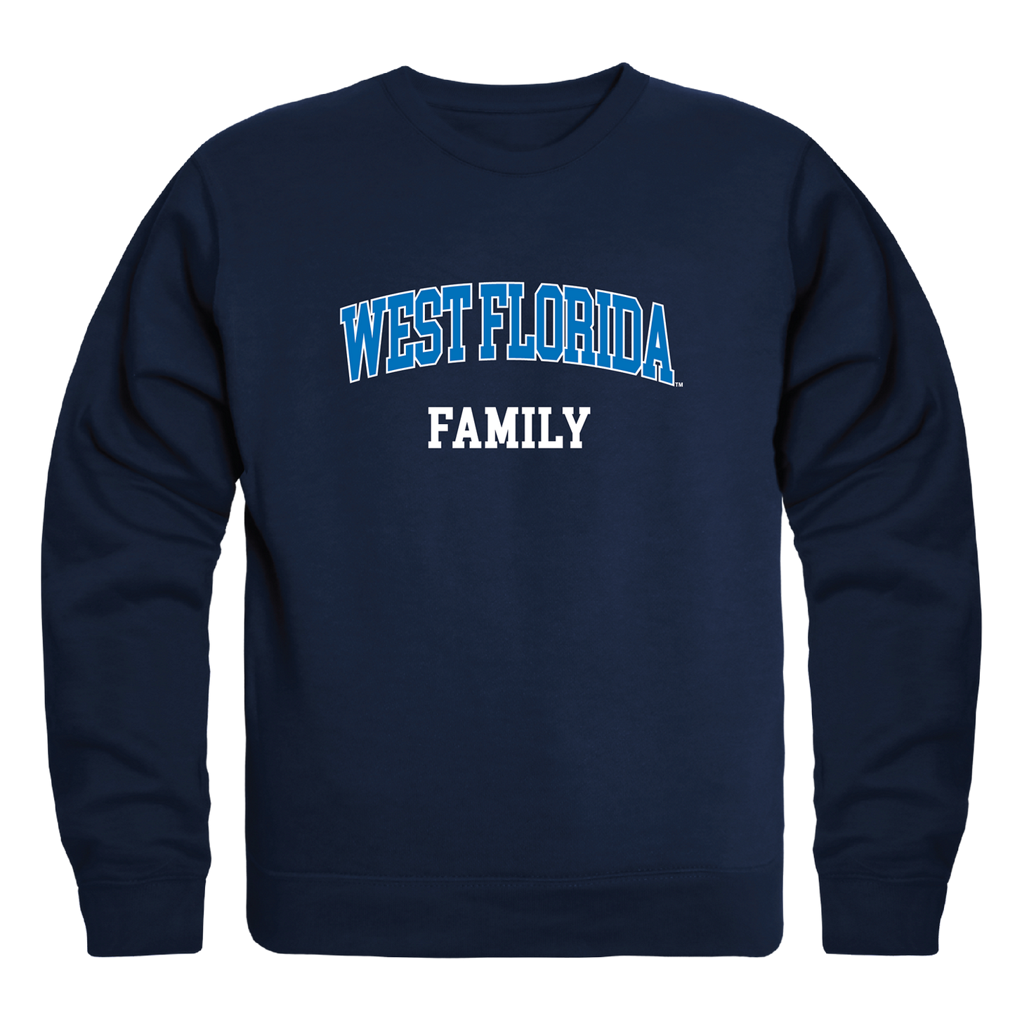 University of West Florida Argonauts Family Crewneck Pullover Sweatshirt Sweater