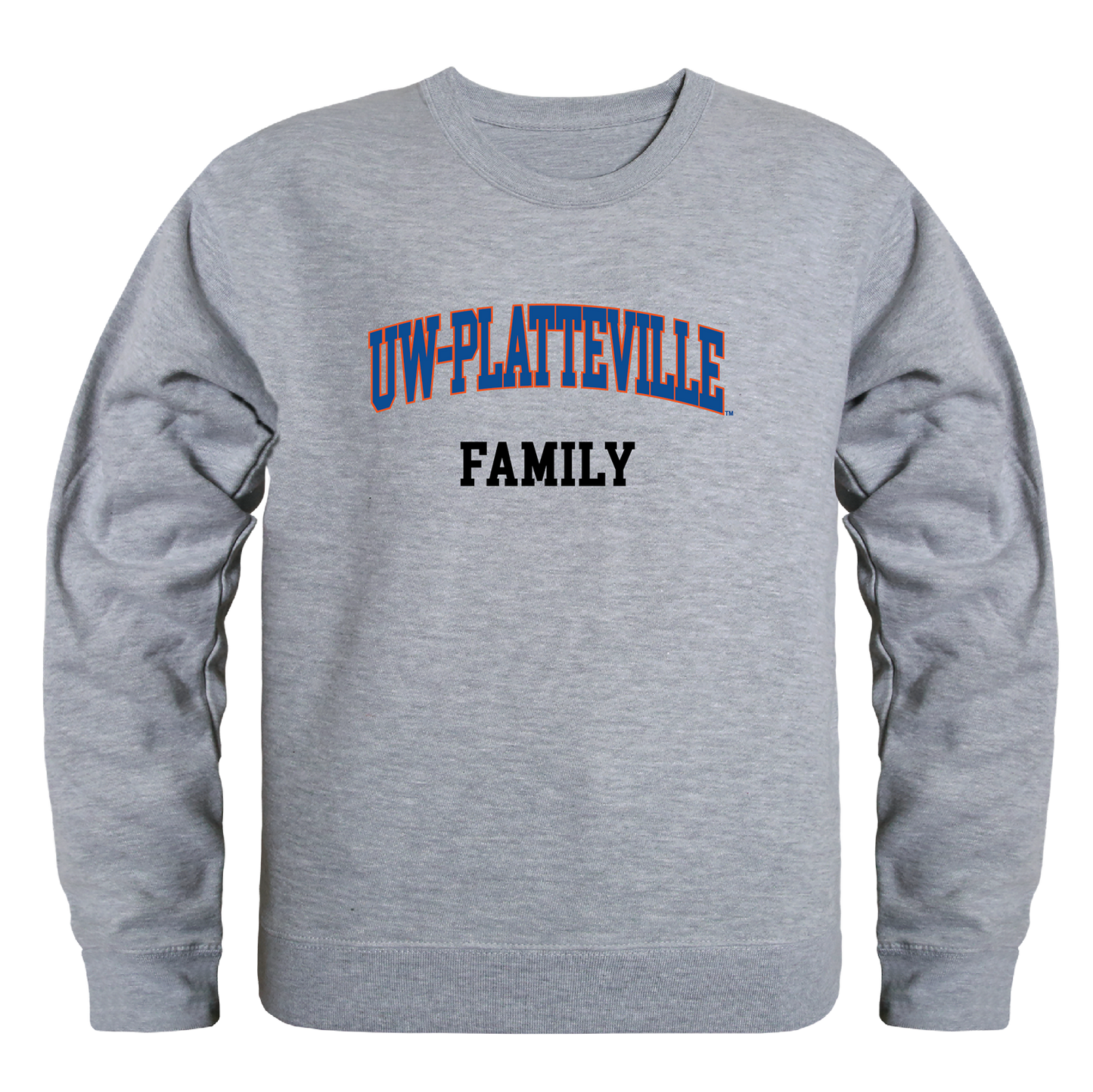 UW University of Wisconsin Platteville Pioneers Family Crewneck Pullover Sweatshirt Sweater