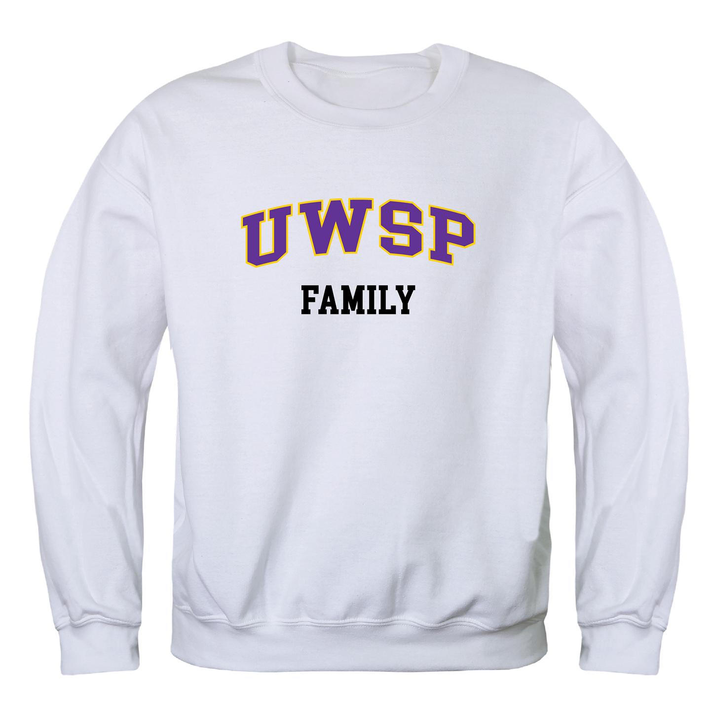 University of Wisconsin-Stevens Point Family Crewneck Pullover Sweatshirt Sweater