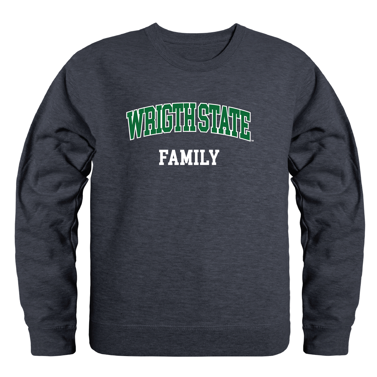 Wright State University Raiders Family Crewneck Pullover Sweatshirt Sweater