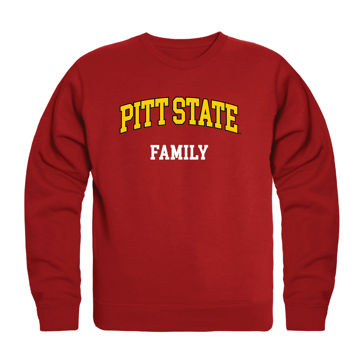 Pittsburg State University Gorillas Family Crewneck Pullover Sweatshirt Sweater