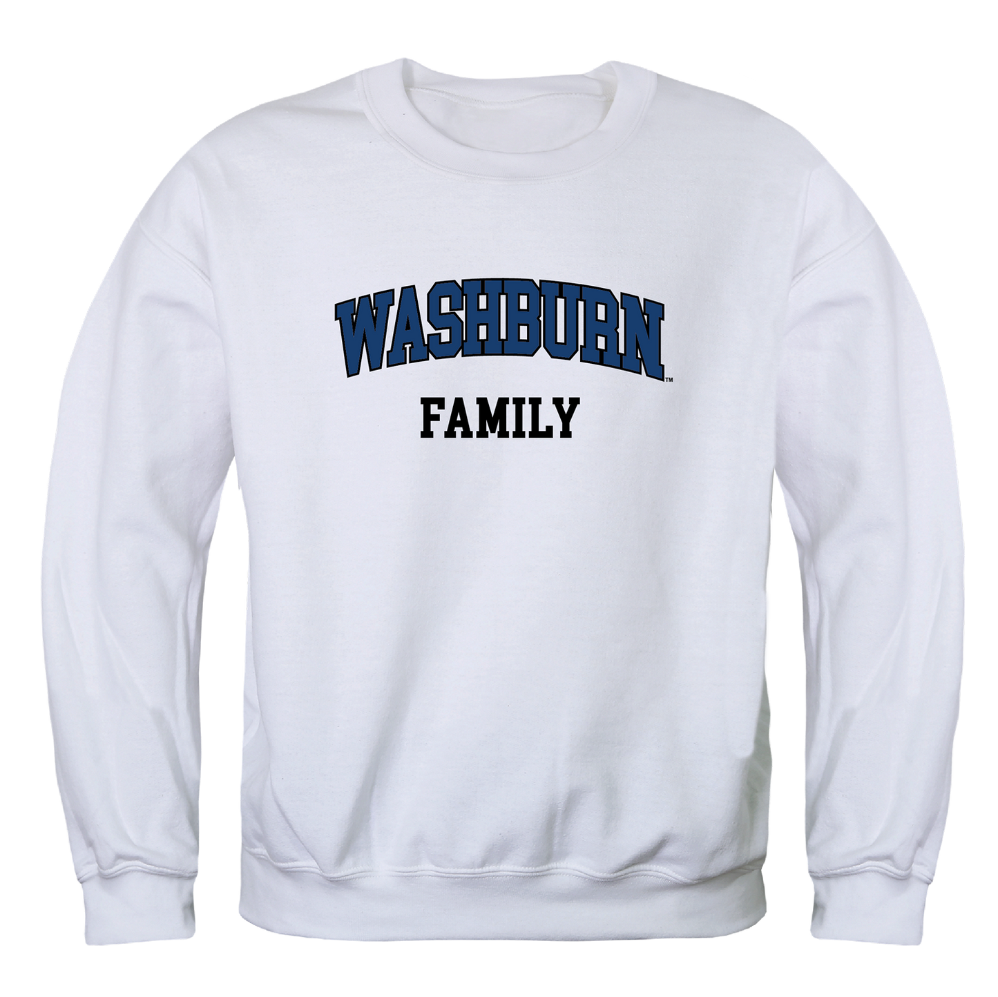 Washburn University Ichabods Family Crewneck Pullover Sweatshirt Sweater