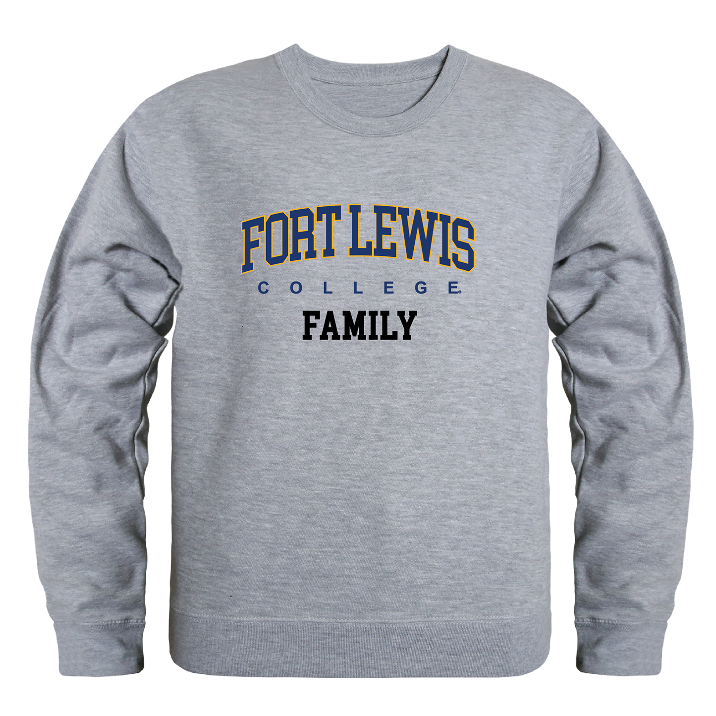 Fort Lewis College Skyhawks Family Crewneck Pullover Sweatshirt Sweater