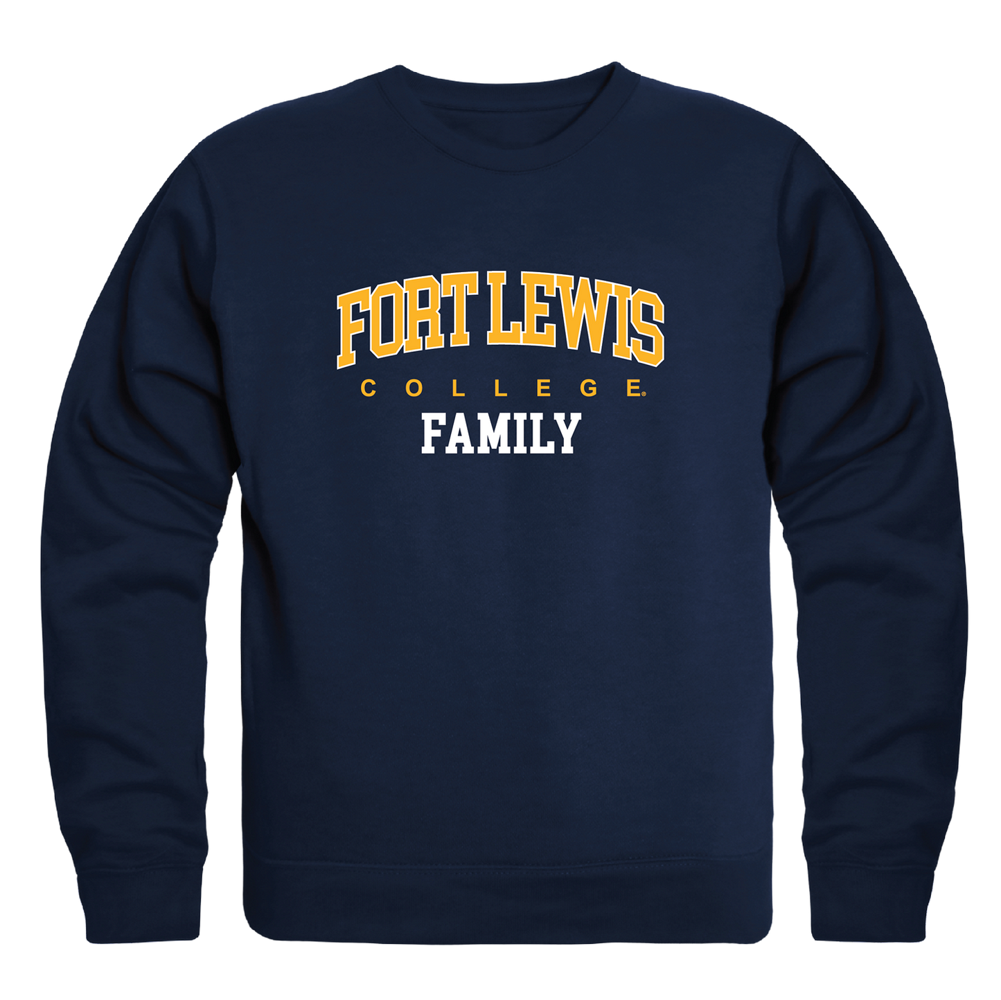 Fort Lewis College Skyhawks Family Crewneck Pullover Sweatshirt Sweater
